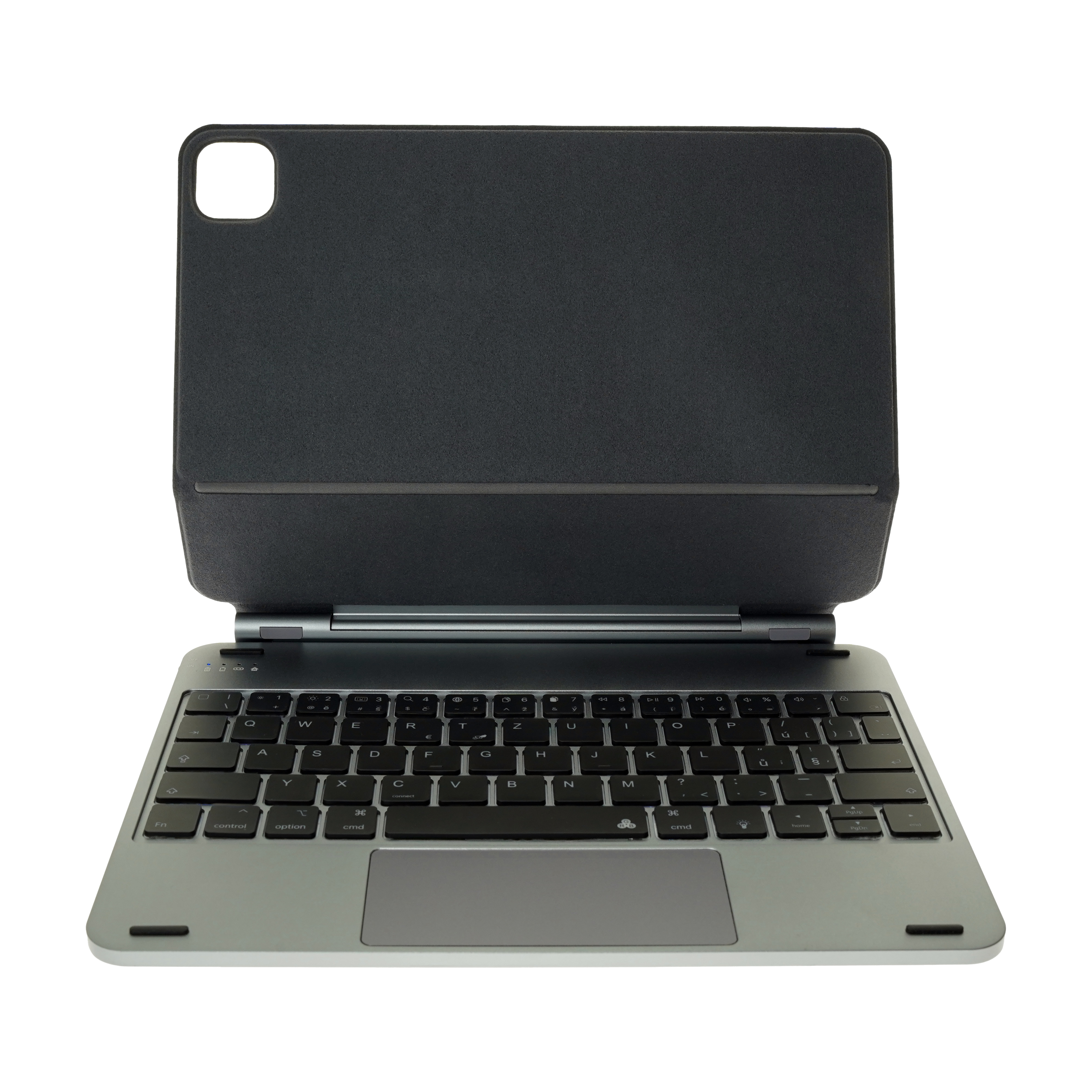 Dviced Magnetic Aluminium Keyboard Case for iPad Air/Pro 11-inch - US - dark grey