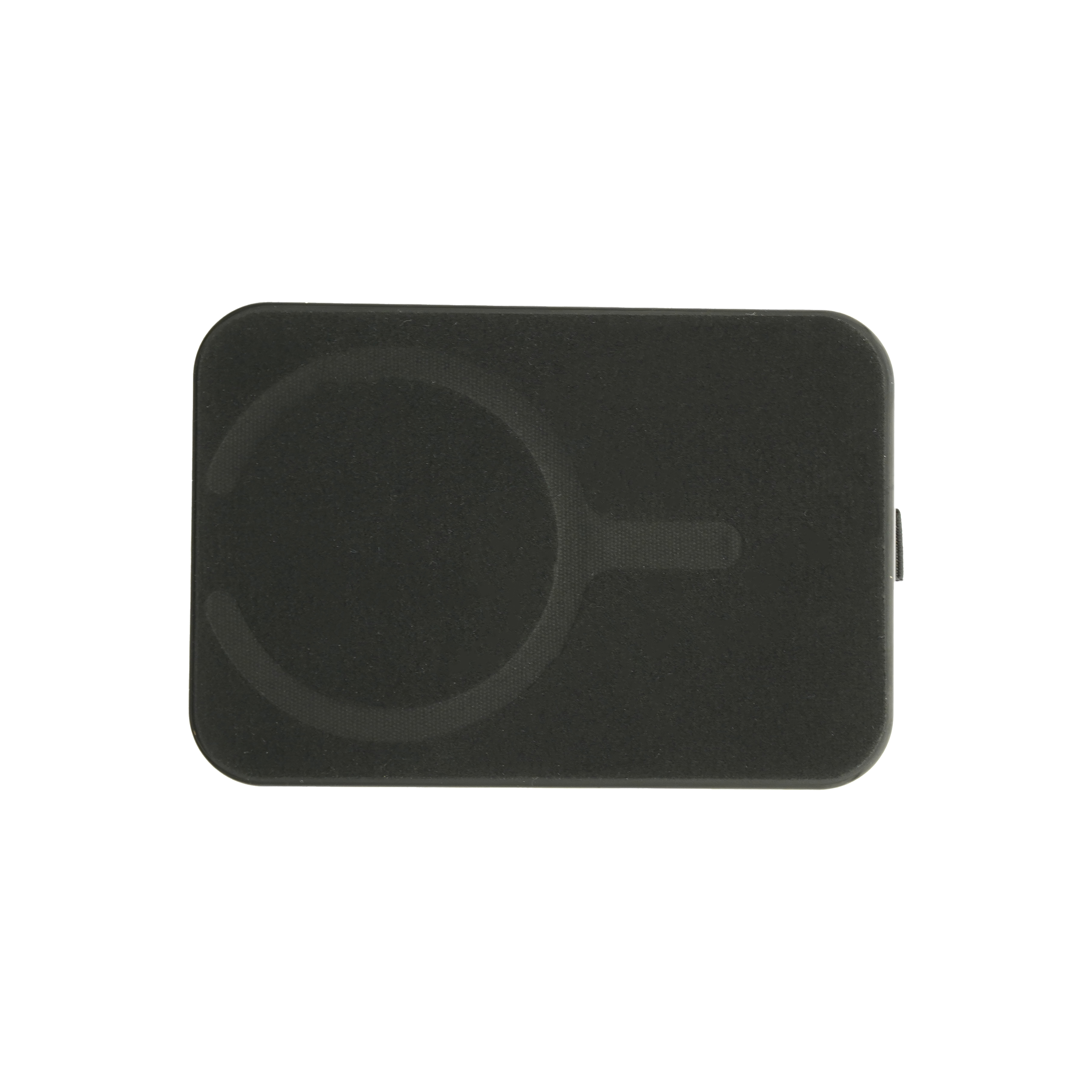 Dviced Leather magsafe foldable cardholder and stand - Black
