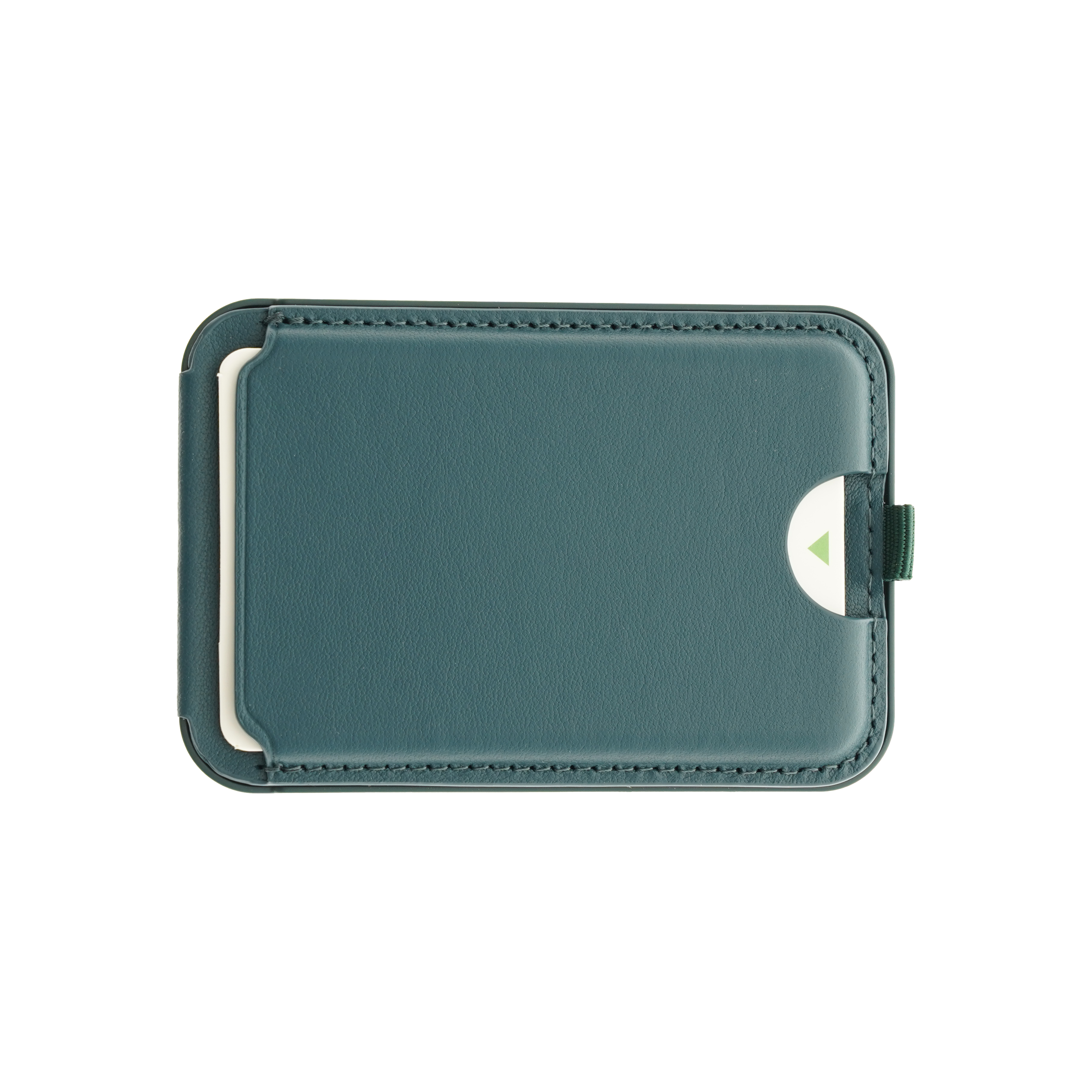 Dviced Leather magsafe foldable cardholder and stand - Blue