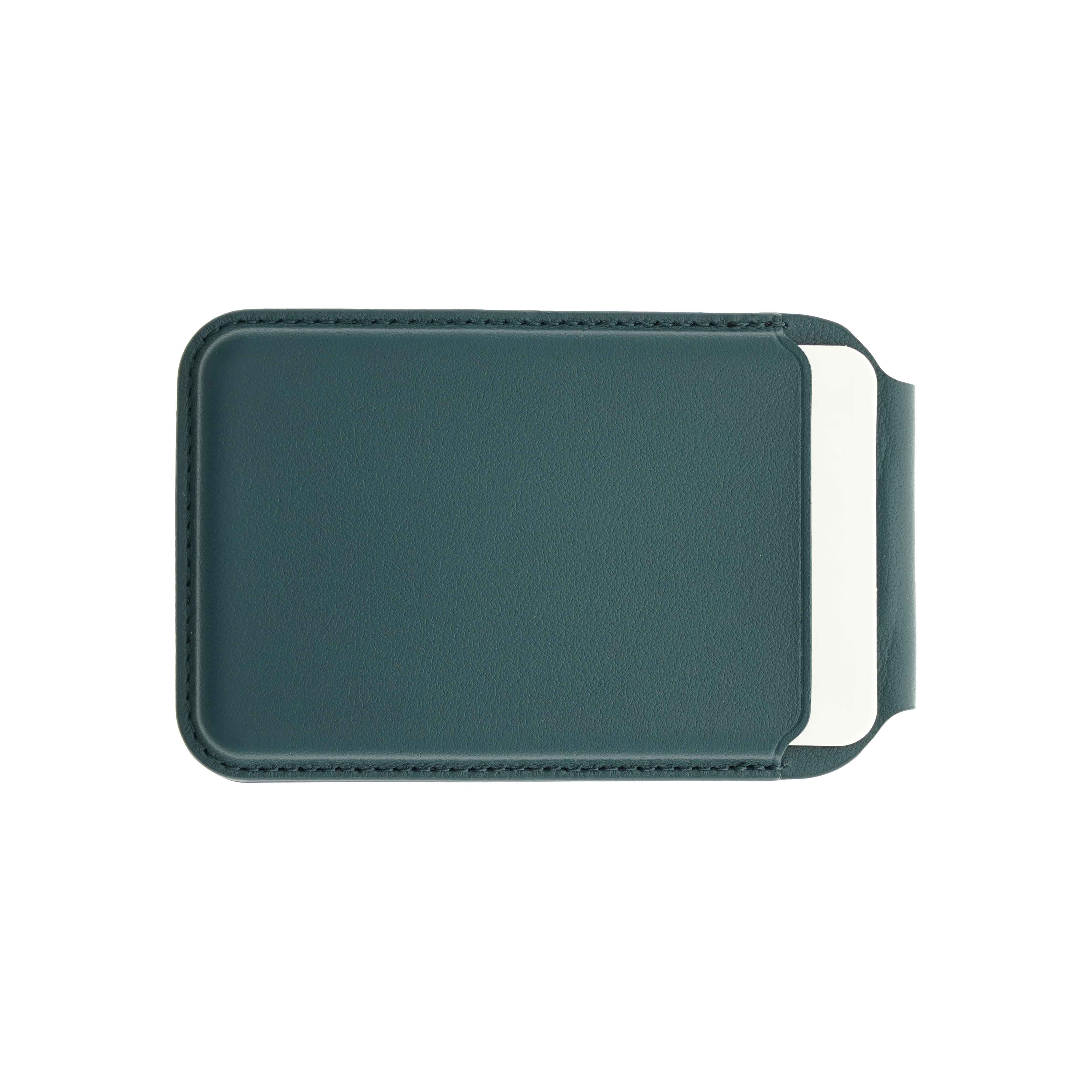 Dviced Leather magsafe foldable cardholder - Blue