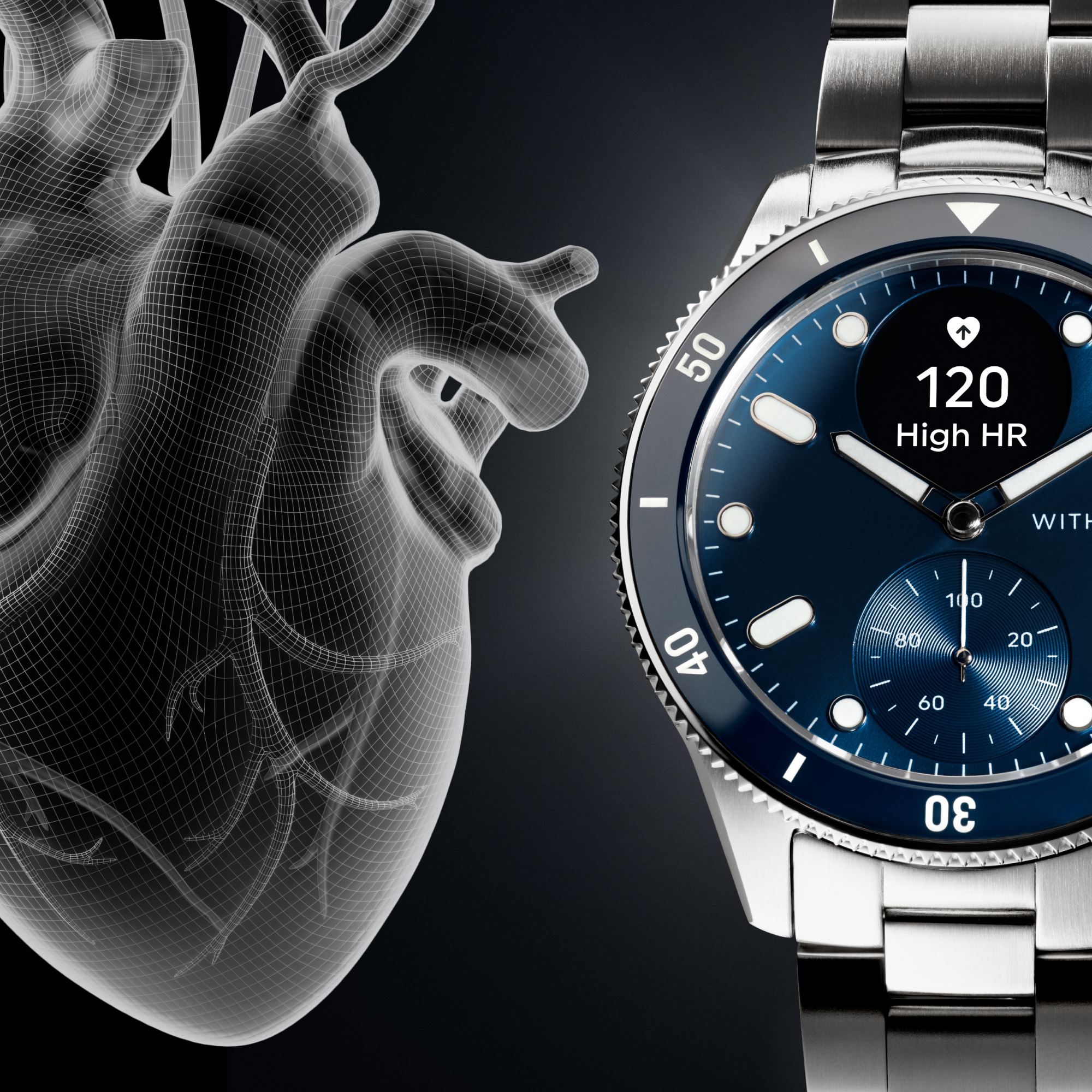 Withings Scanwatch Nova 43mm - Blue