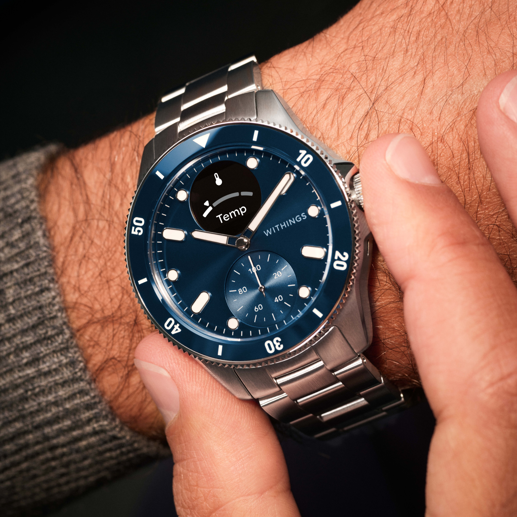 Withings Scanwatch Nova 43mm - Blue
