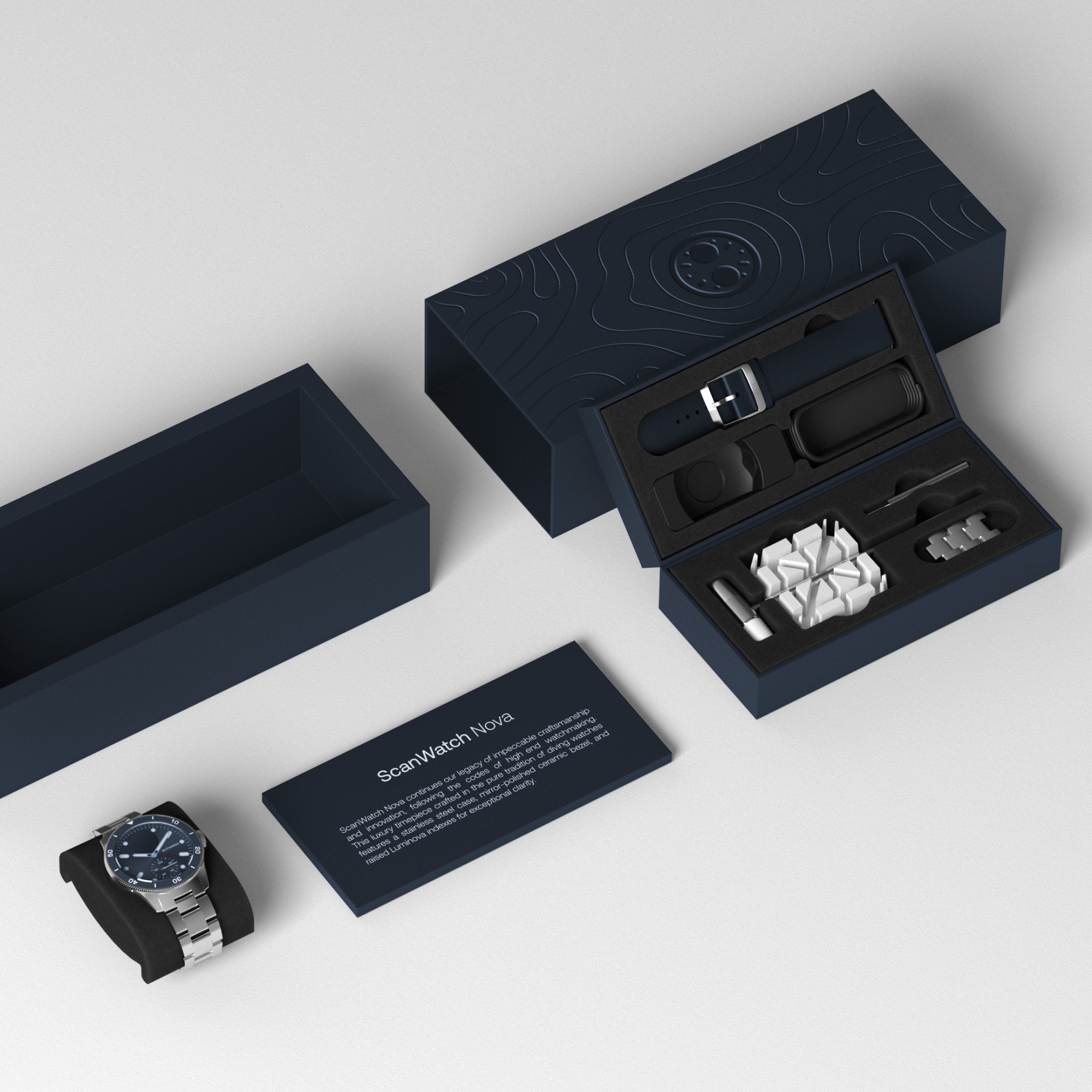 Withings Scanwatch Nova 43mm - Blue