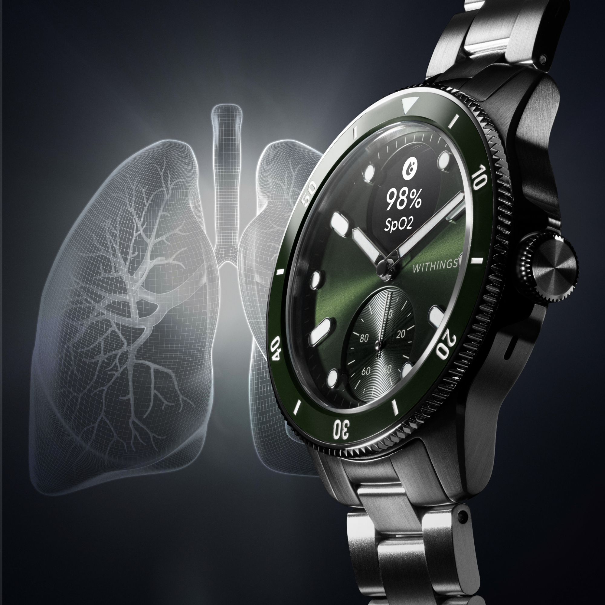 Withings Scanwatch Nova 43mm - Green