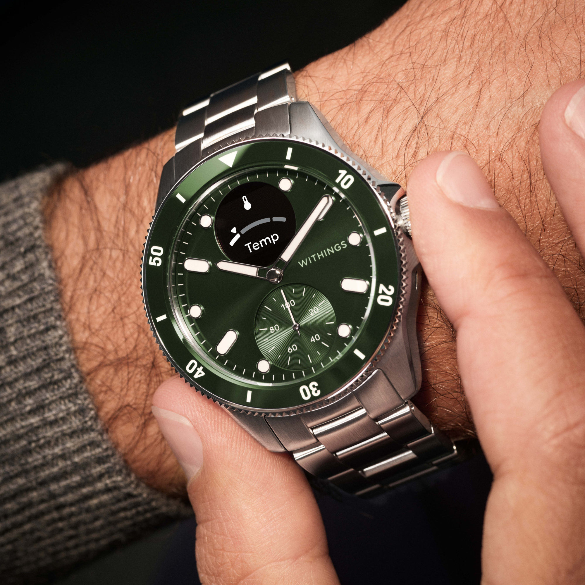 Withings Scanwatch Nova 43mm - Green