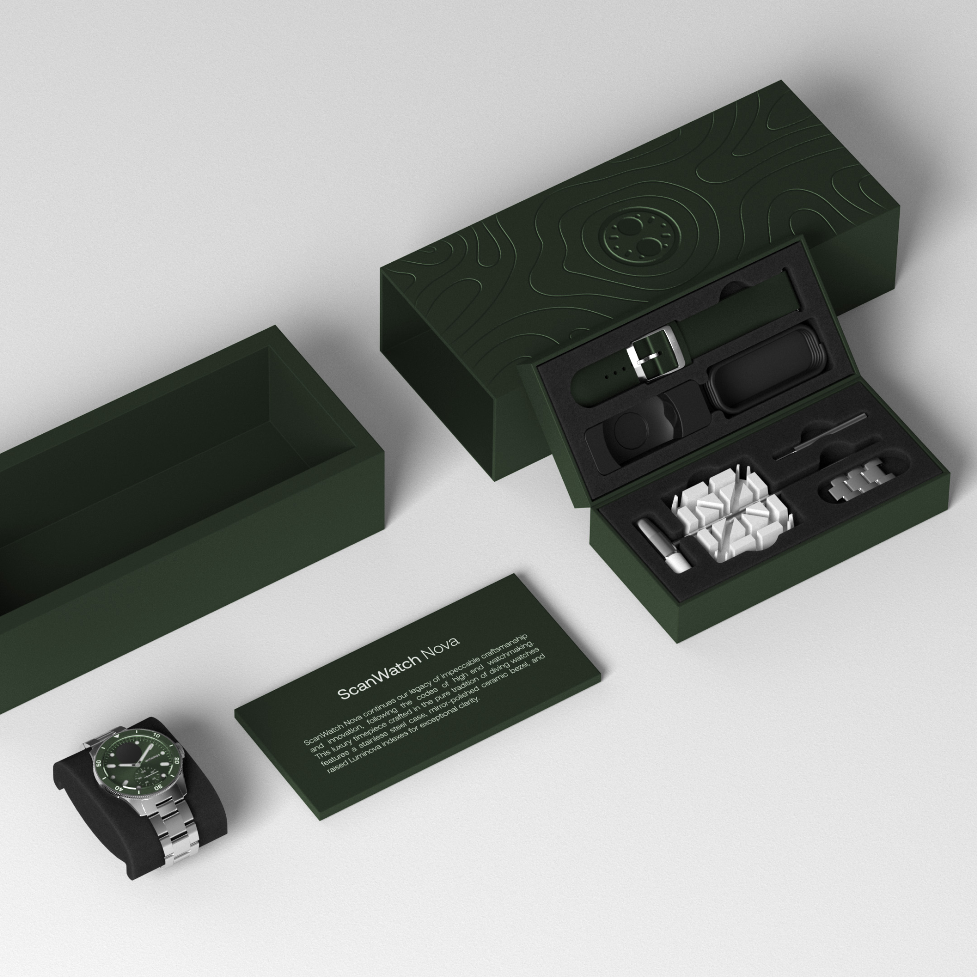 Withings Scanwatch Nova 43mm - Green