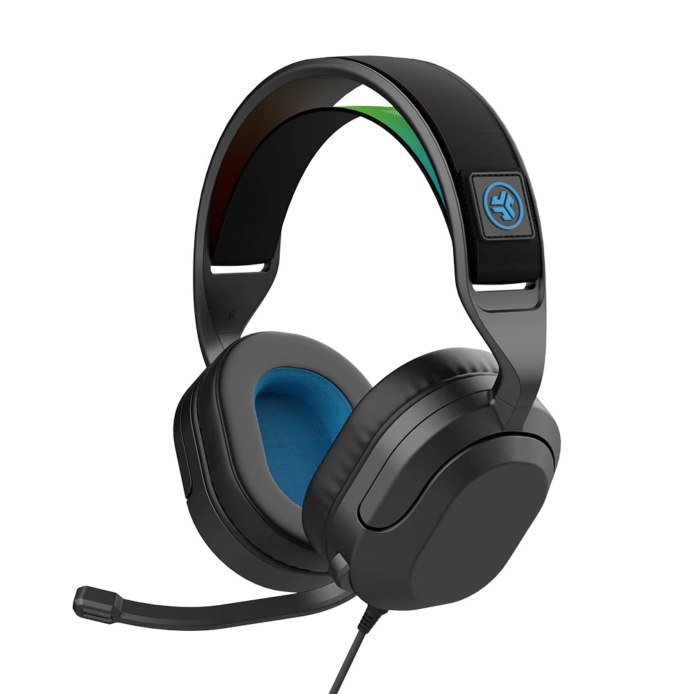 JLAB Nightfall Wired Gaming Headset - Black