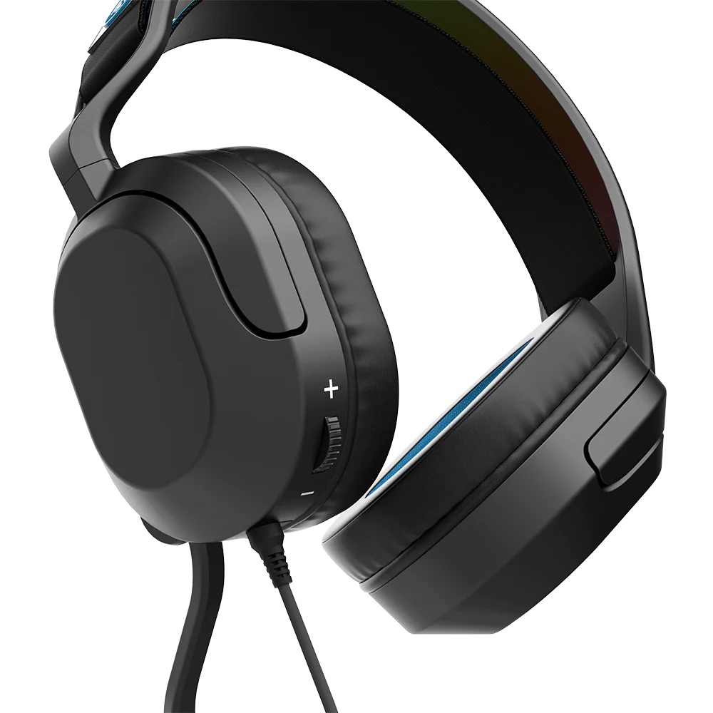 JLAB Nightfall Wired Gaming Headset - Black