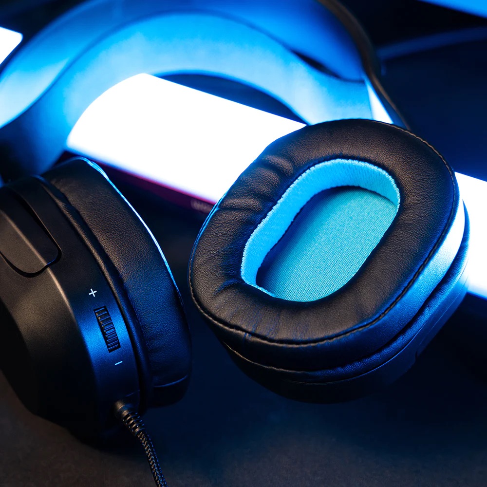 JLAB Nightfall Wired Gaming Headset - Black