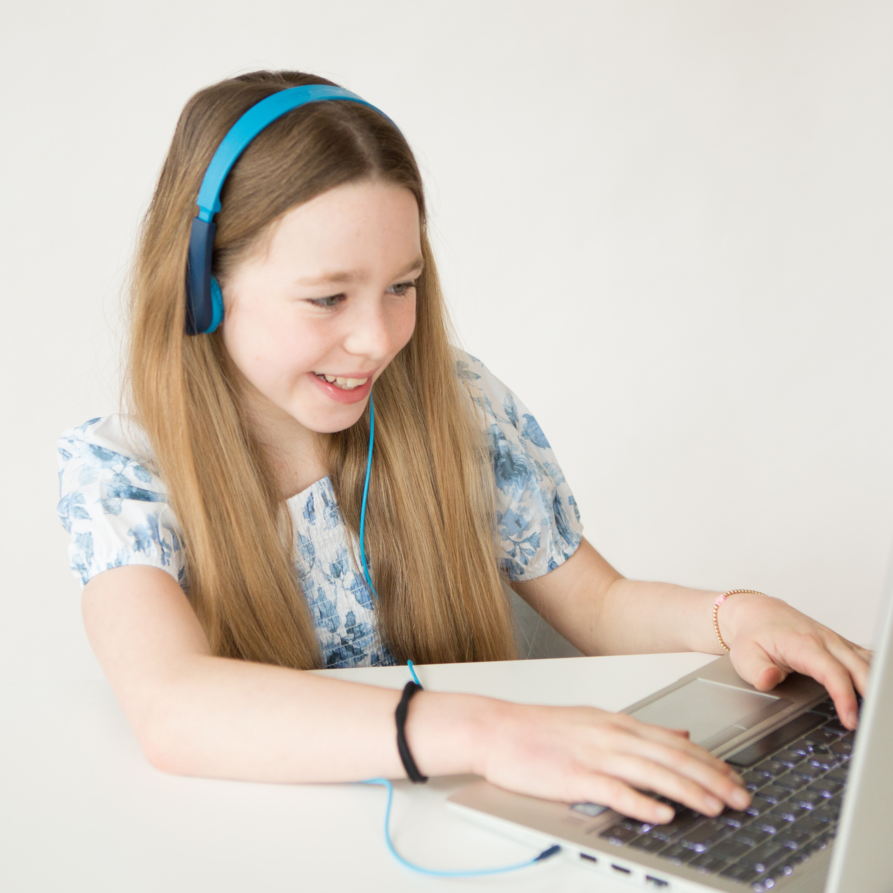 JLAB JBuddies Pop Wired Kids Headphones - Blue