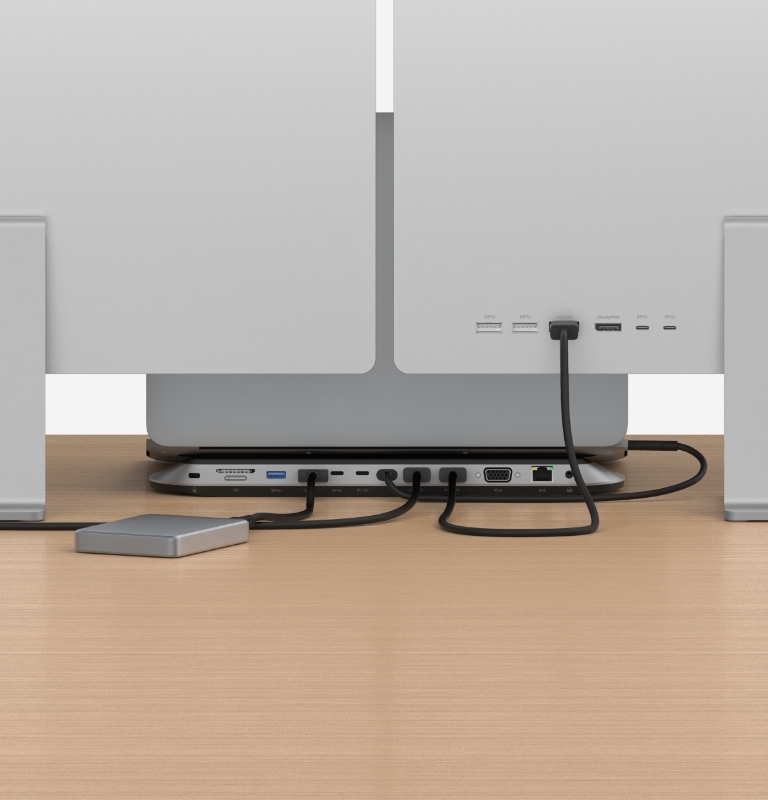 Belkin Connect Universal USB-C 11-in-1 Pro Dock - Silver