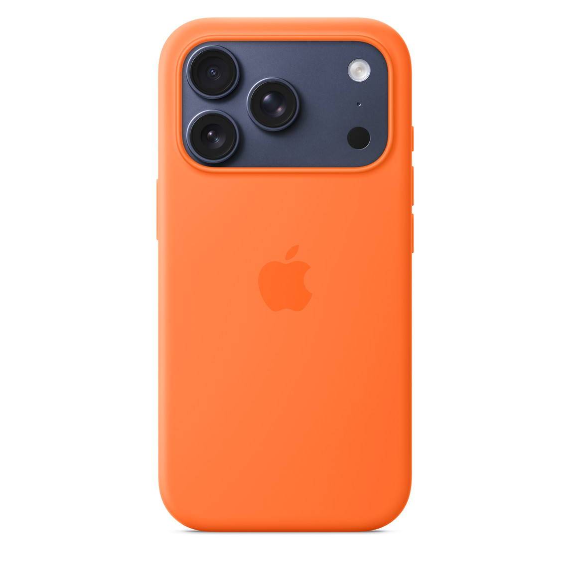Apple iPhone 17 Pro Silicone Case with MagSafe – Orange