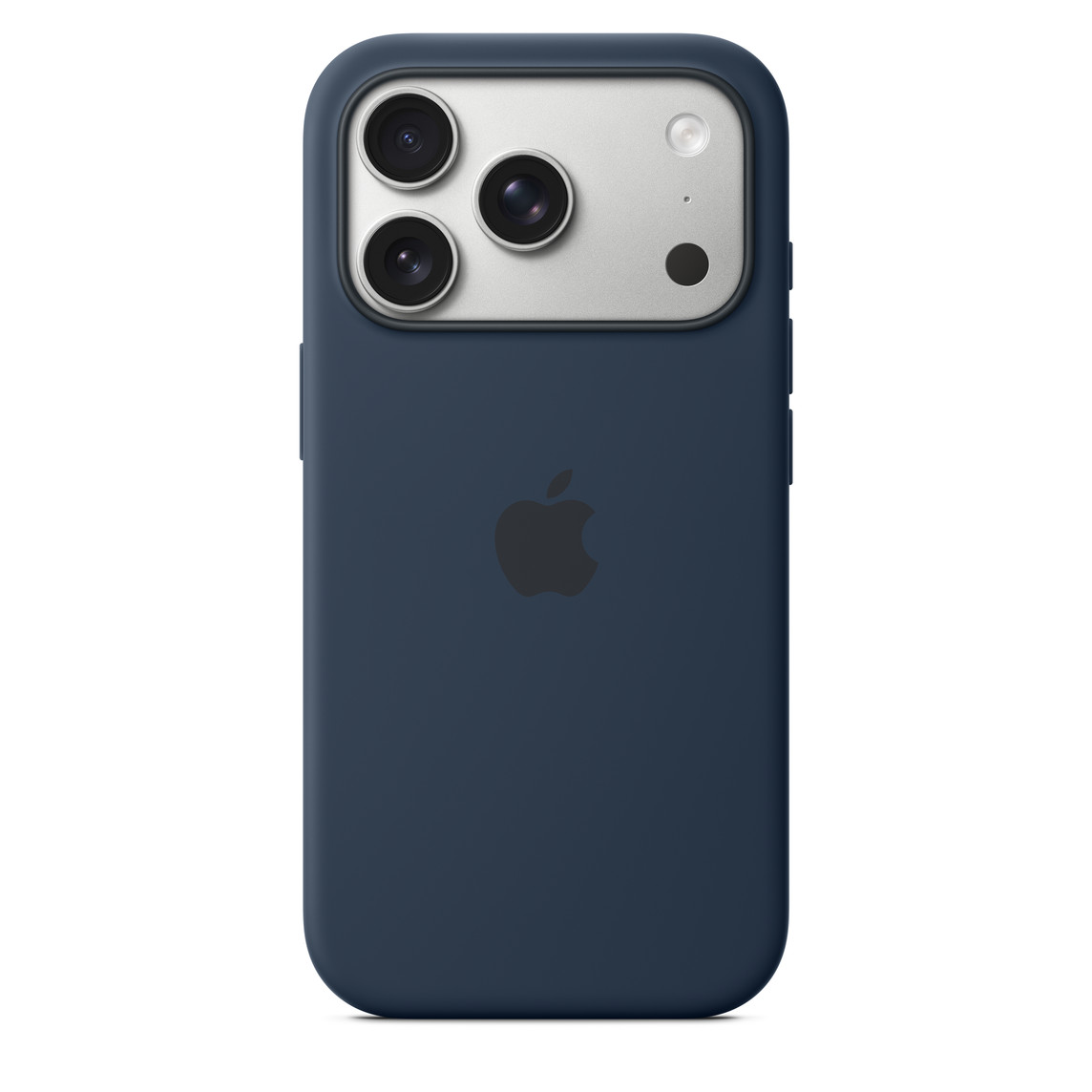 Apple iPhone 17 Pro Silicone Case with MagSafe – Midnight