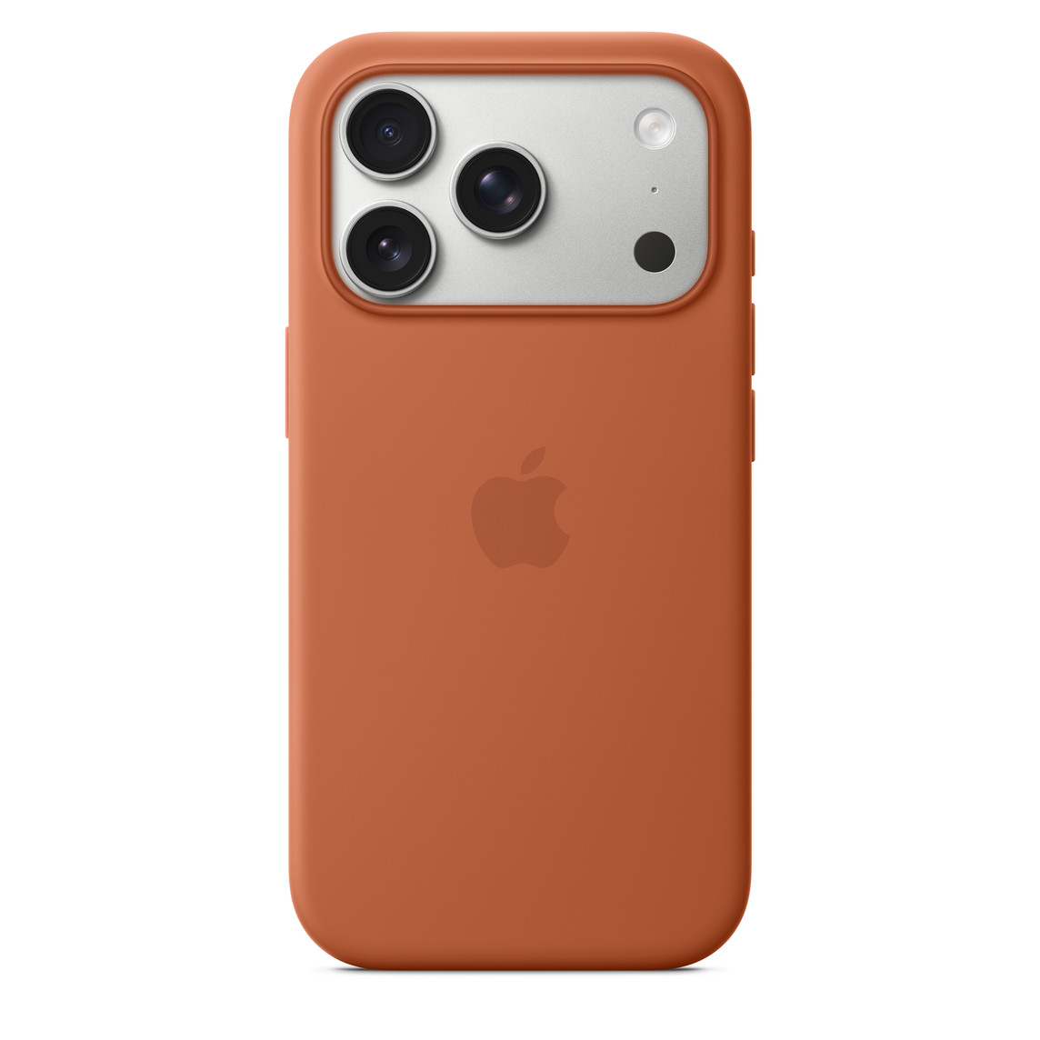 Apple iPhone 17 Pro Silicone Case with MagSafe – Terra Cotta