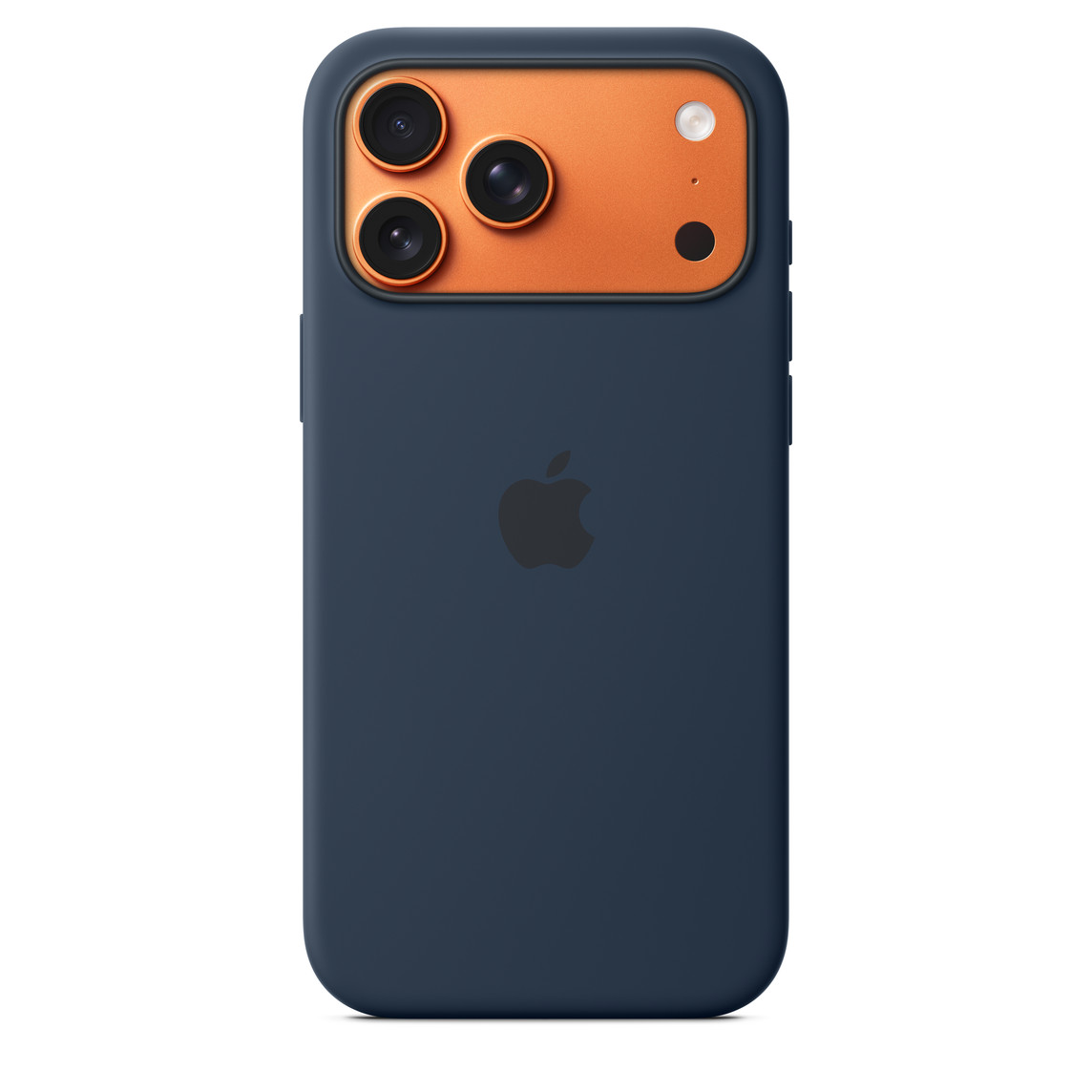 Apple iPhone 17 Pro Max Silicone Case with MagSafe – Midnight