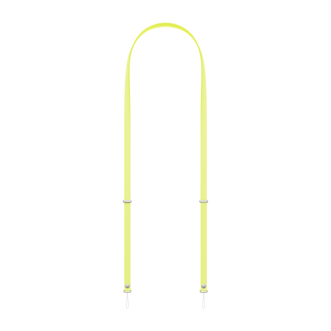 Crossbody pásek – Neonově žlutá – foto 1