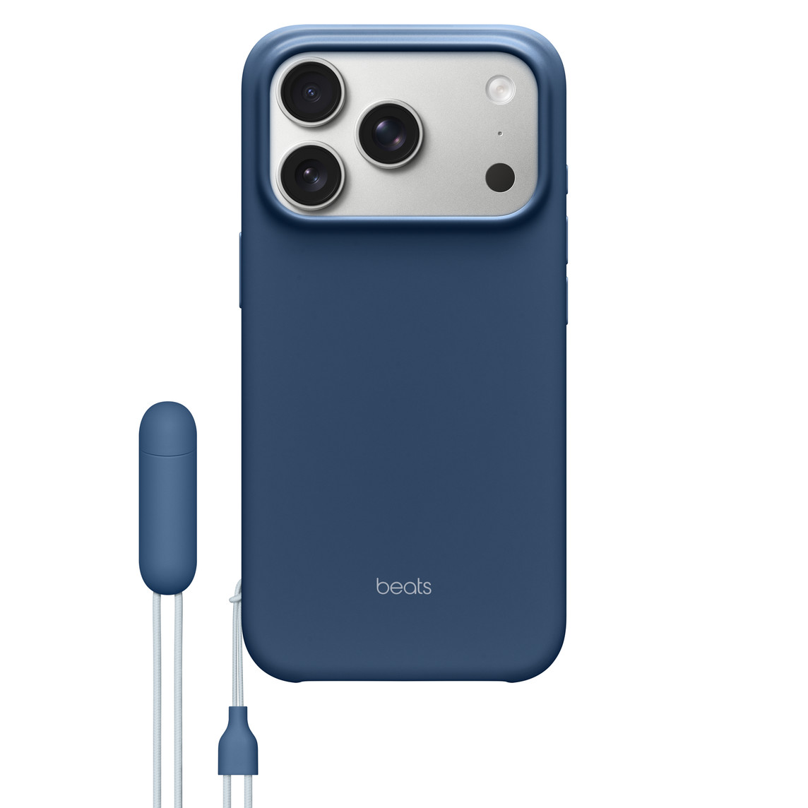 Beats kryt se stojánkem pro iPhone 17 Pro s MagSafe a Camera Control – Modrá