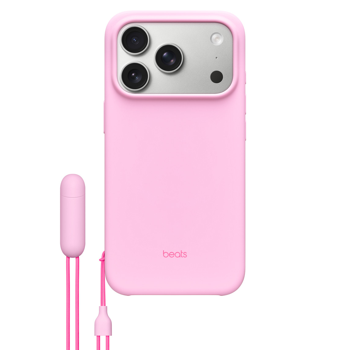 Beats kryt se stojánkem pro iPhone 17 Pro s MagSafe a Camera Control – Růžová