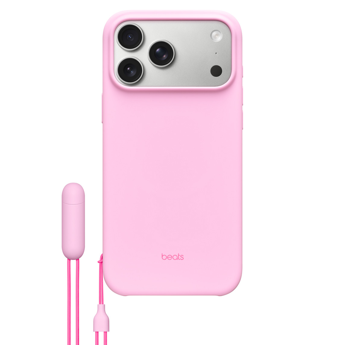 Beats kryt se stojánkem pro iPhone 17 Pro Max s MagSafe a Camera Control – Růžová