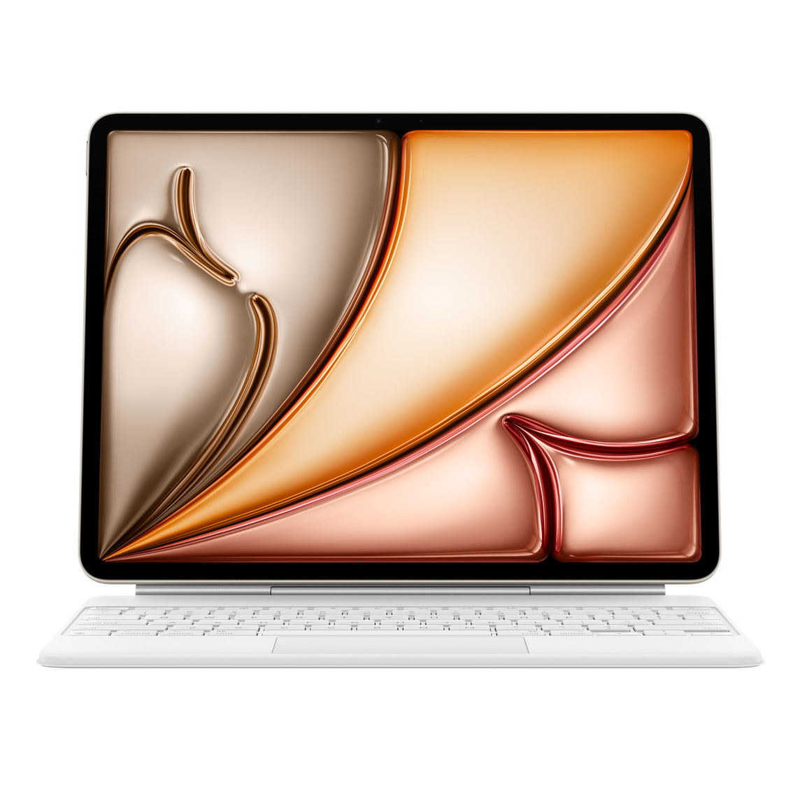 Apple Magic Keyboard for iPad Air 13-inch (M4/M3) - Bulgarian - White