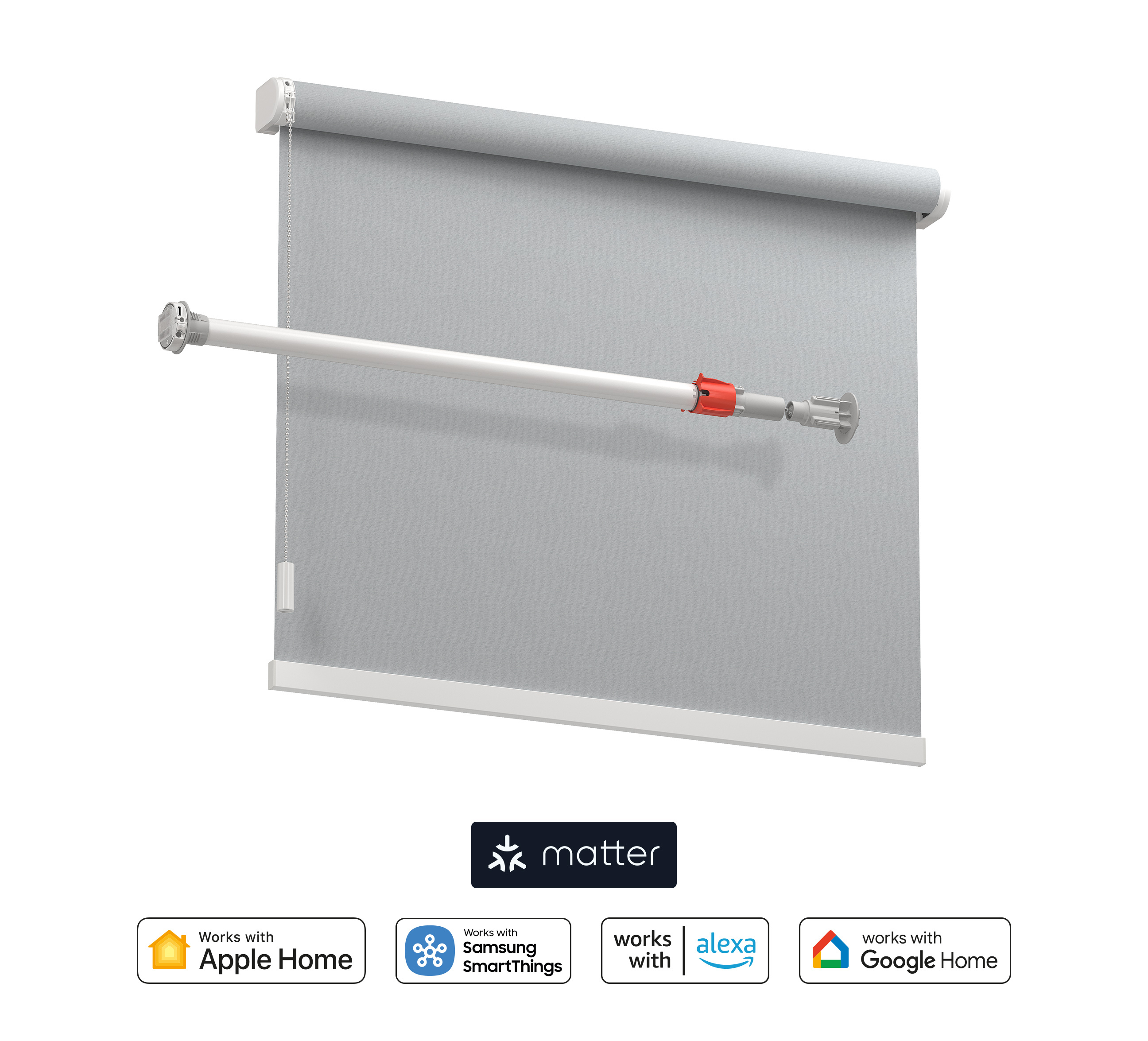 Eve MotionBlinds Upgrade Kit for Roller Blinds (Matter)