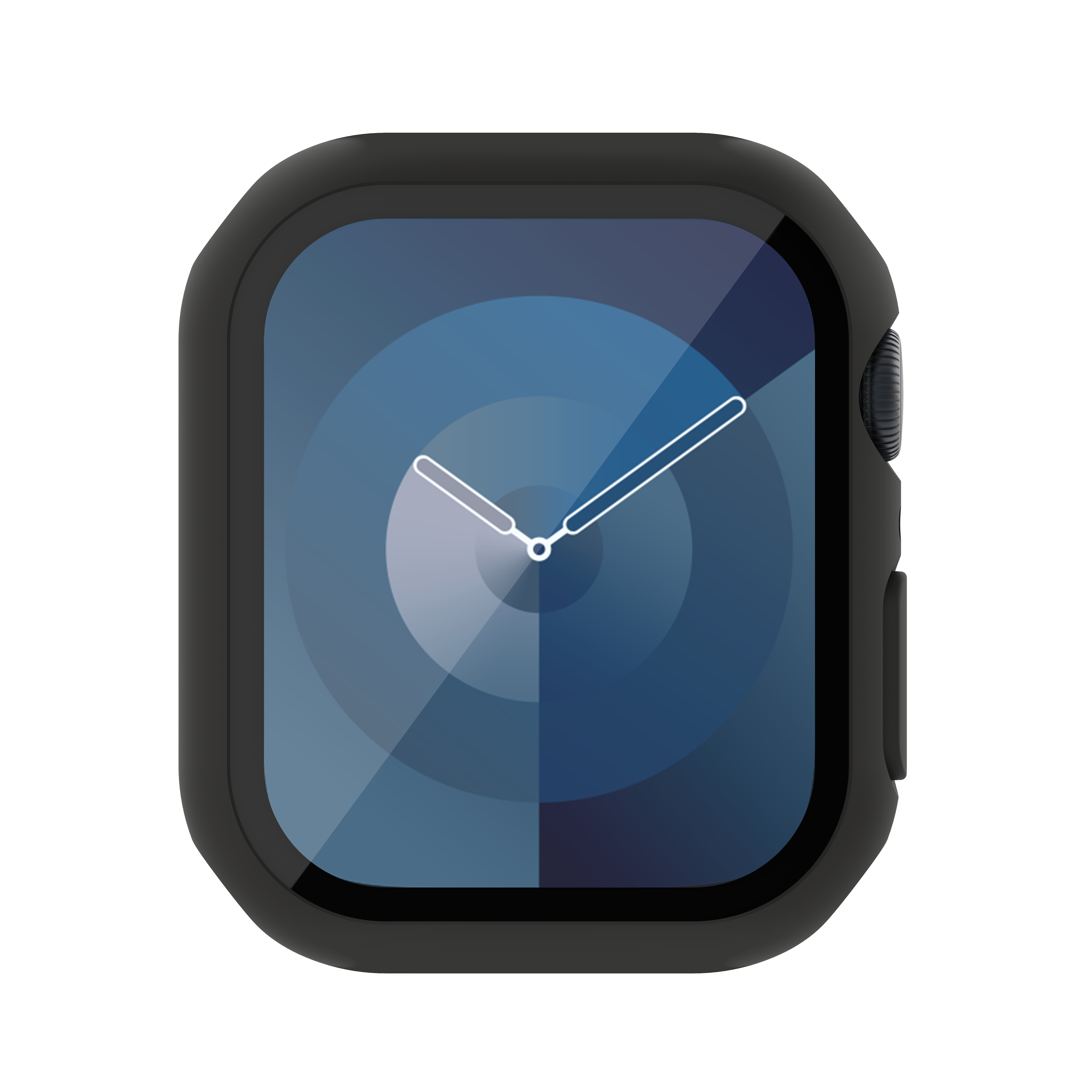 Belkin SCREENFORCE TemperedCurve 2 in 1 AM Screen Protector - Series 4-9/SE - 40/41mm - Black