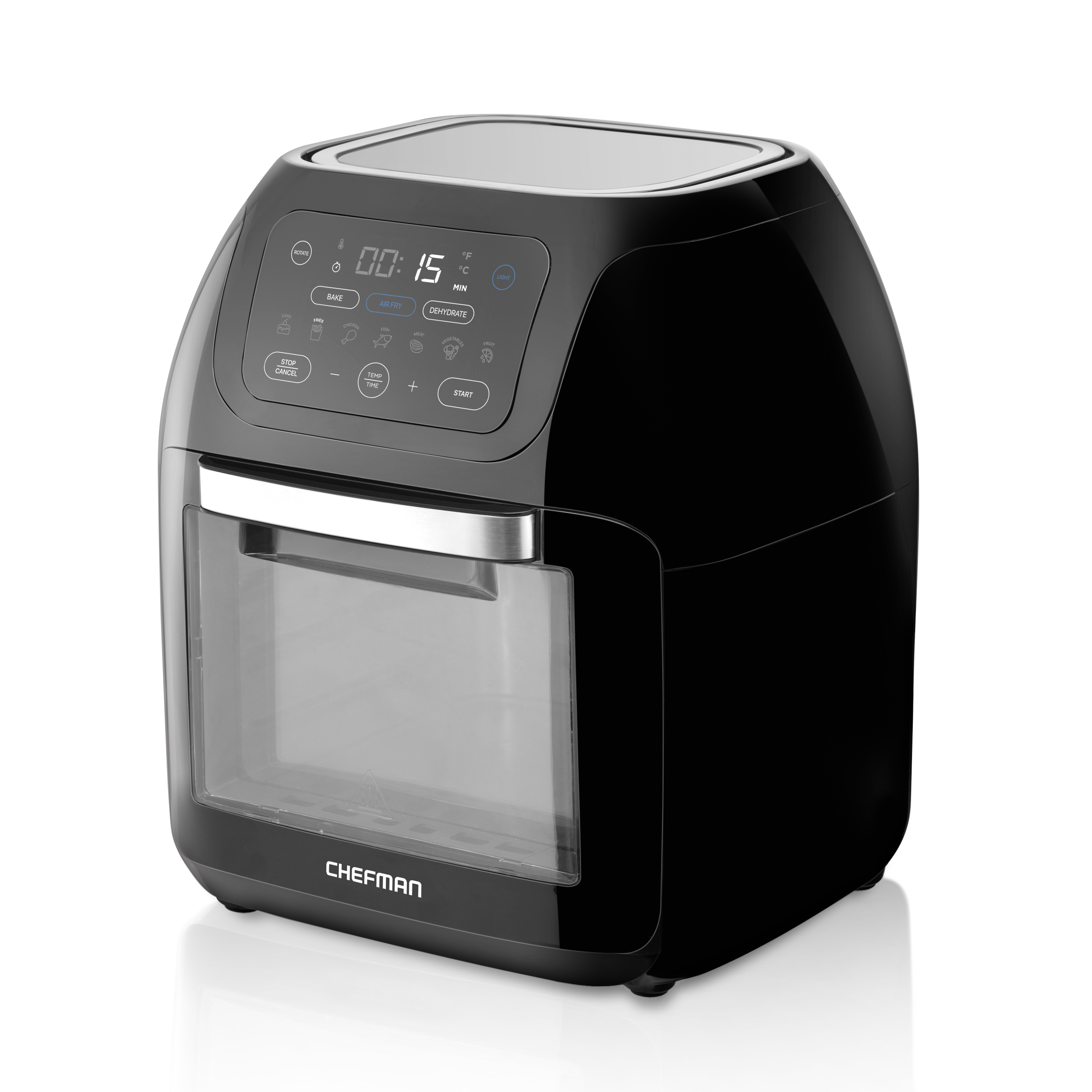 Chefman Air Fryer Oven+ Rotisserie & Dehydrator - Black