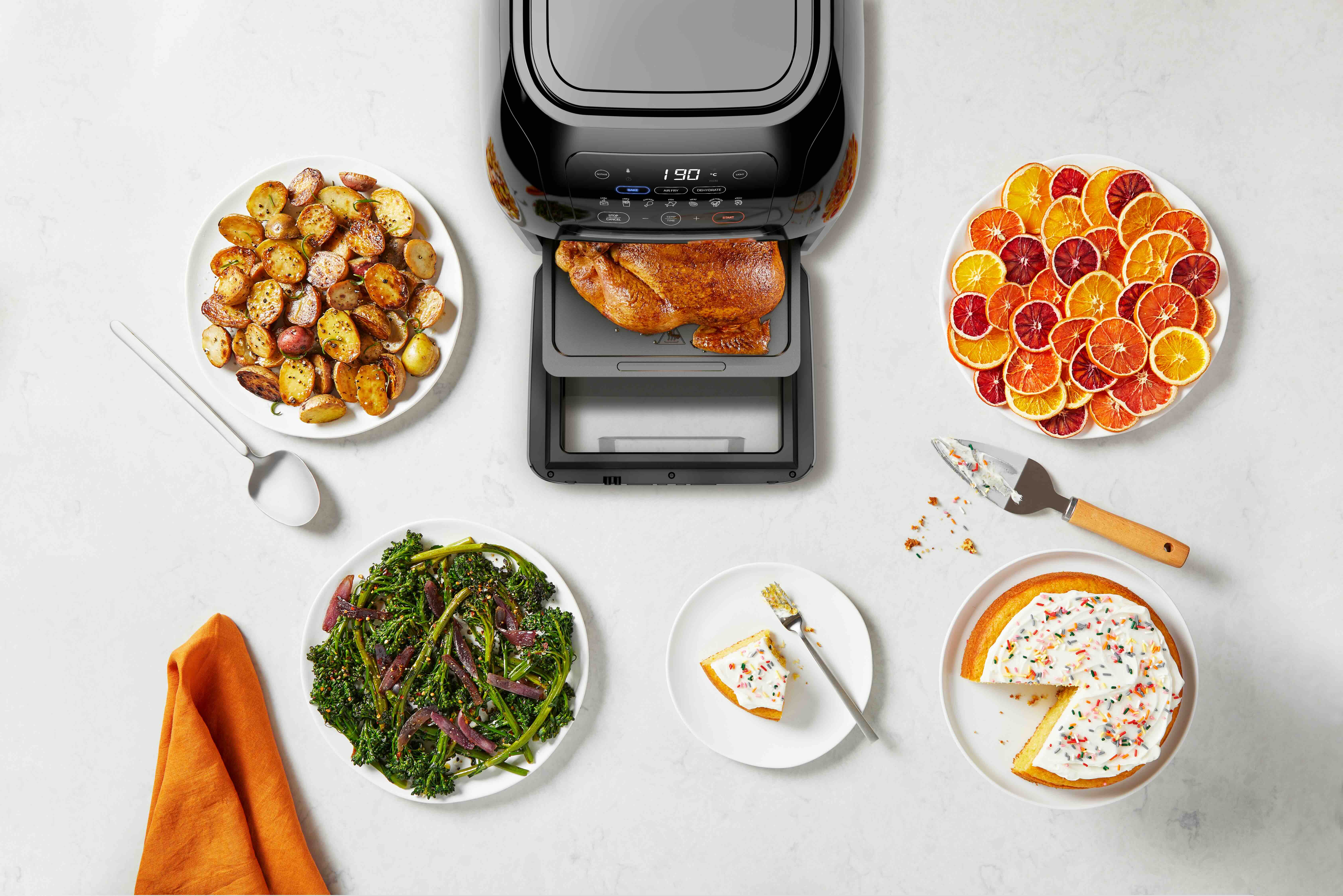 Chefman Air Fryer Oven+ Rotisserie & Dehydrator - Black