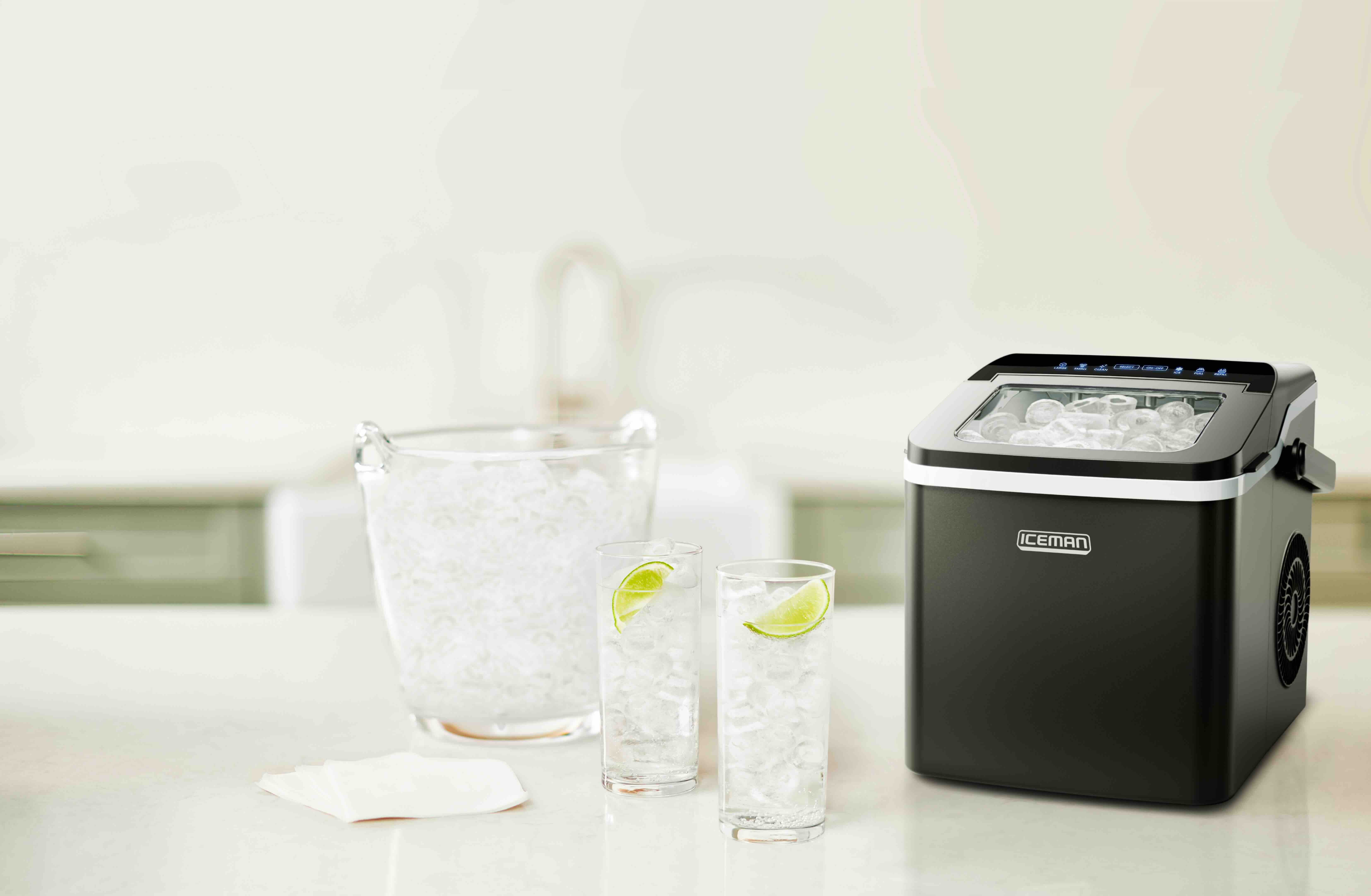 Chefman Iceman Dual-Size Ice Maker