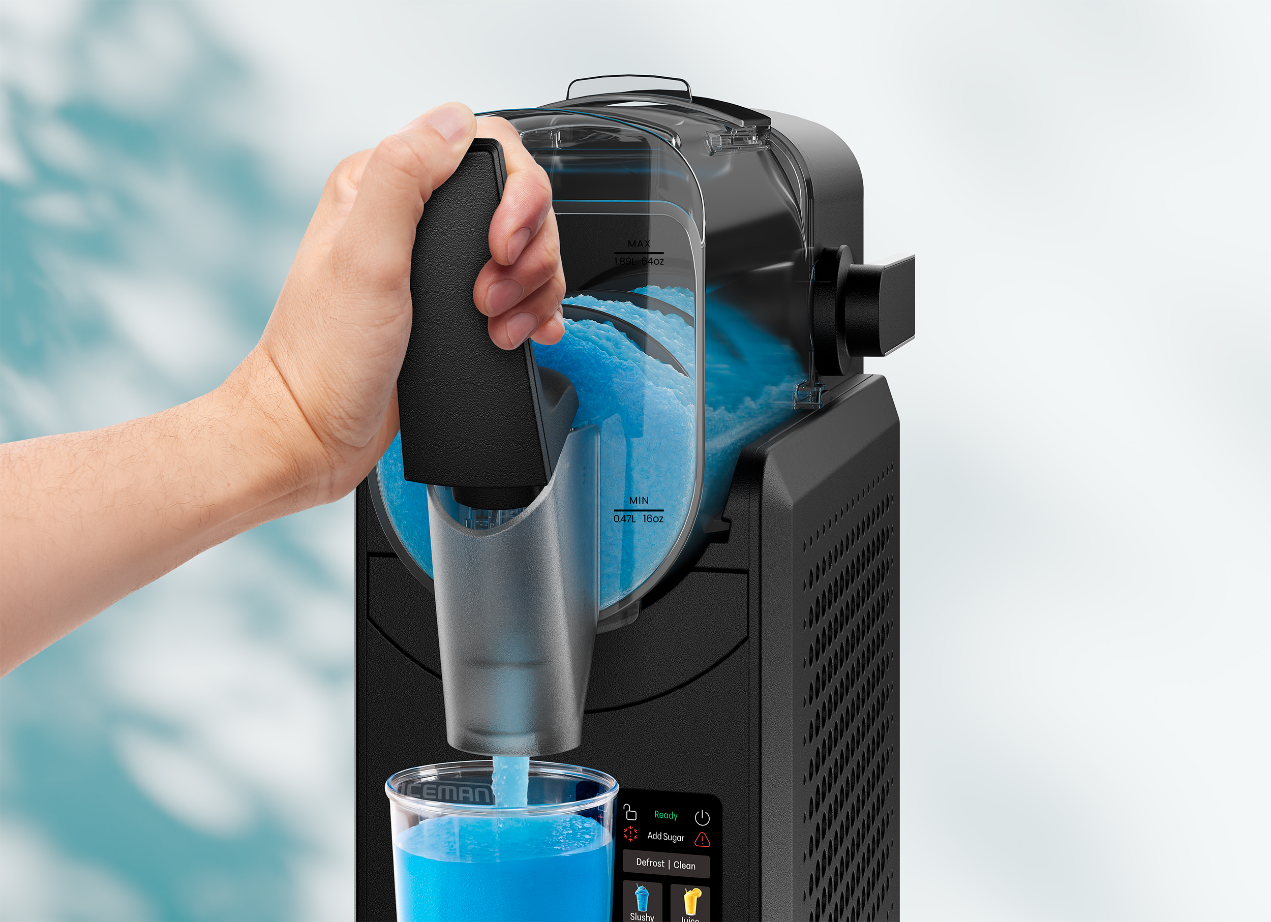 Chefman Iceman Slush-Ease Slushy Maker