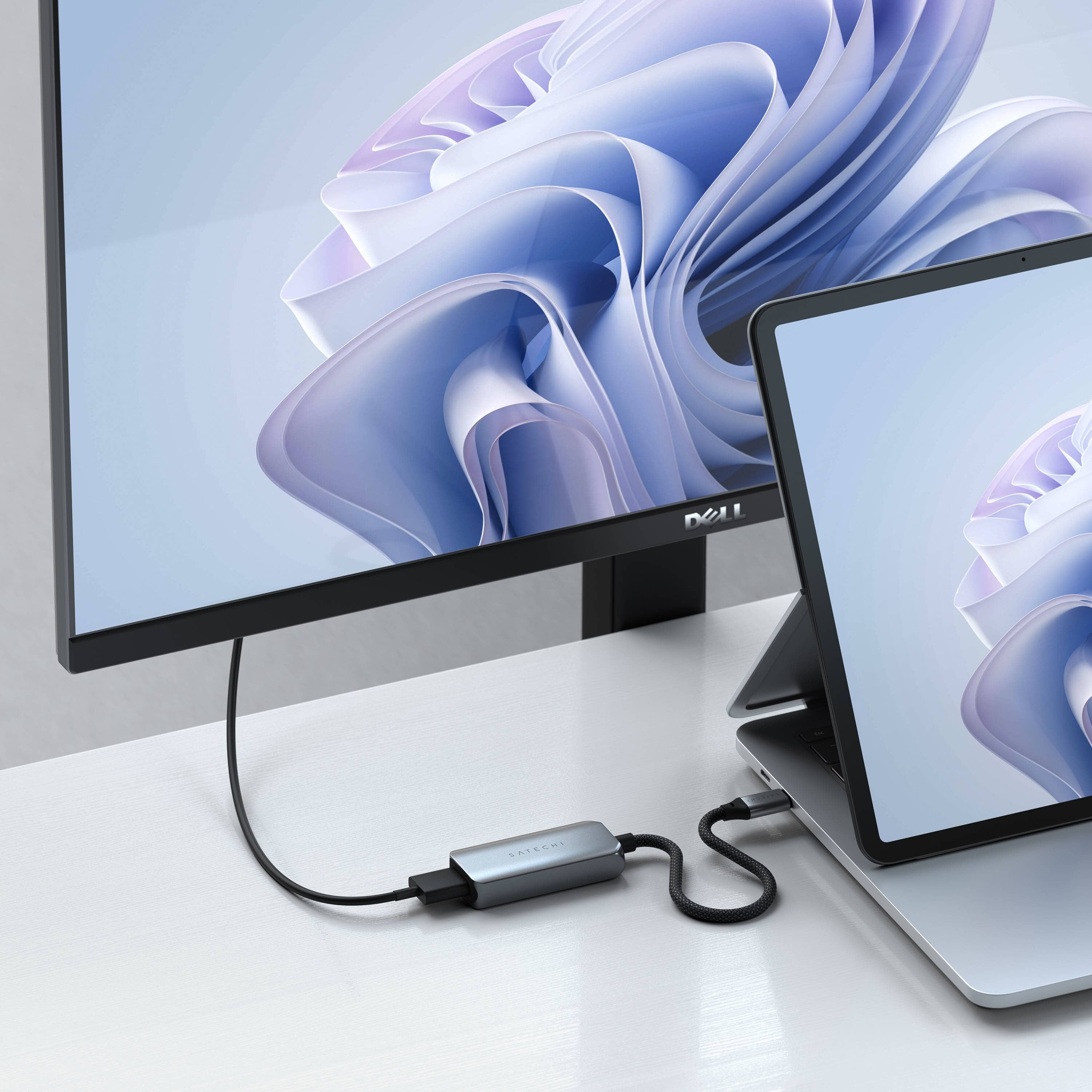 Satechi USB-C To HDMI 2.1 8K Adapter (Mac Devices up to 4K/60Hz, 8K/60Hz, 4K 60Hz/120Hz, 2K/ 40Hz, 1080P/500Hz,  Dynamic HDR10+  HDCP 1.4 & HDCP 2.3) - Space Grey