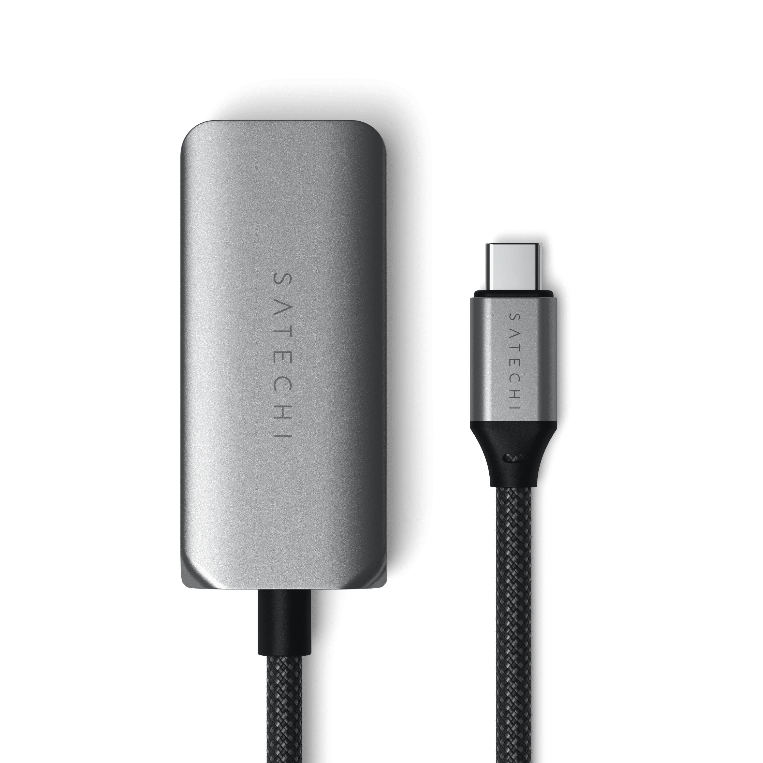 Satechi USB-C To HDMI 2.1 8K Adapter (Mac Devices up to 4K/60Hz, 8K/60Hz, 4K 60Hz/120Hz, 2K/ 40Hz, 1080P/500Hz,  Dynamic HDR10+  HDCP 1.4 & HDCP 2.3) - Space Grey
