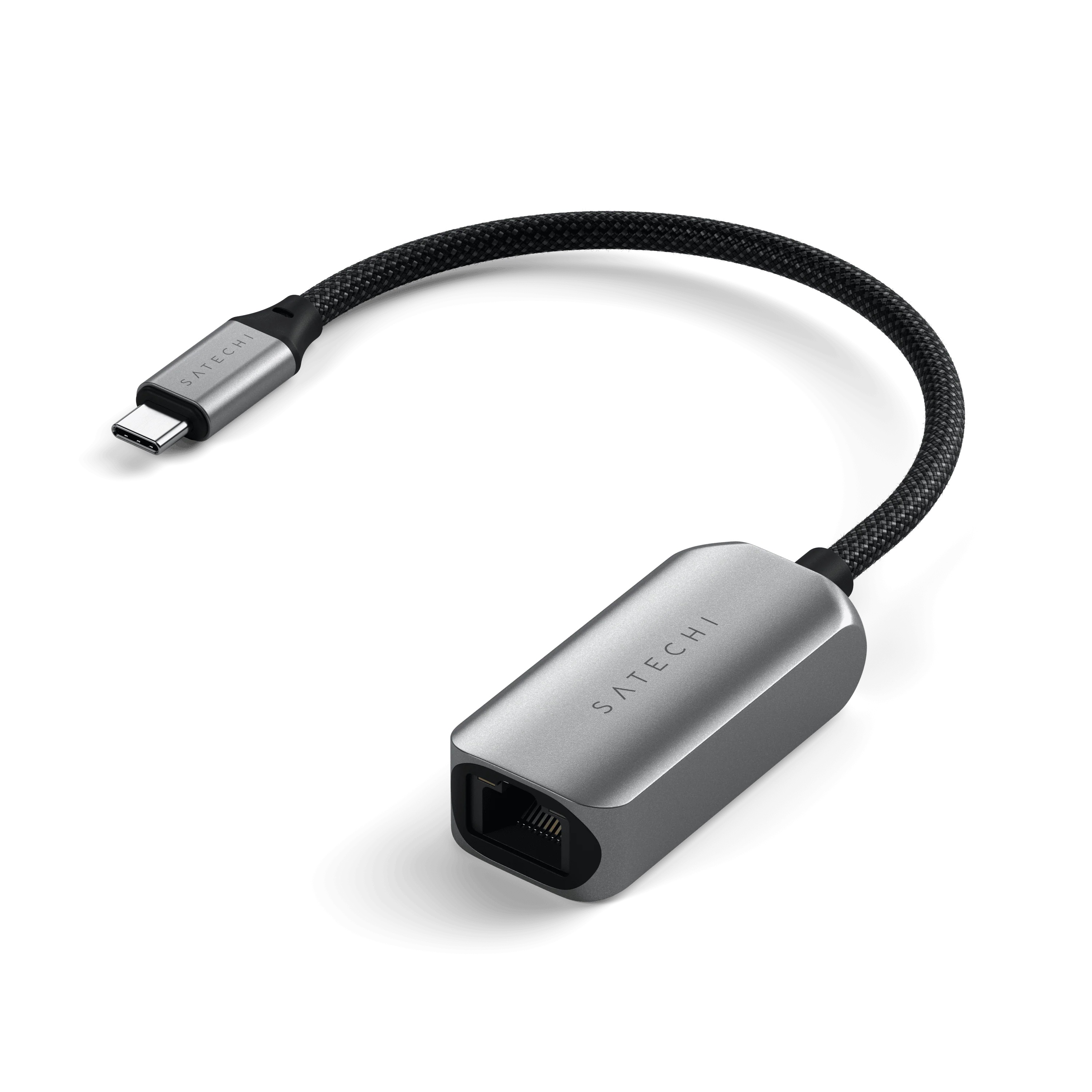 Satechi USB-C 2.5 Gigabit Ethernet Adapter - Space Grey