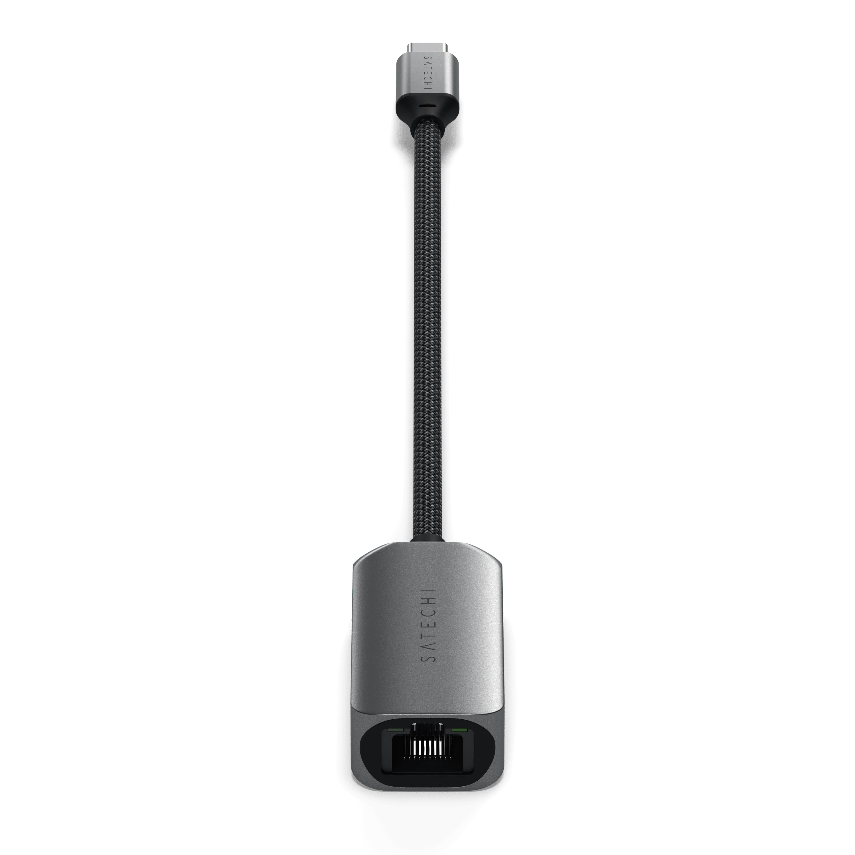 Satechi USB-C 2.5 Gigabit Ethernet Adapter - Space Grey