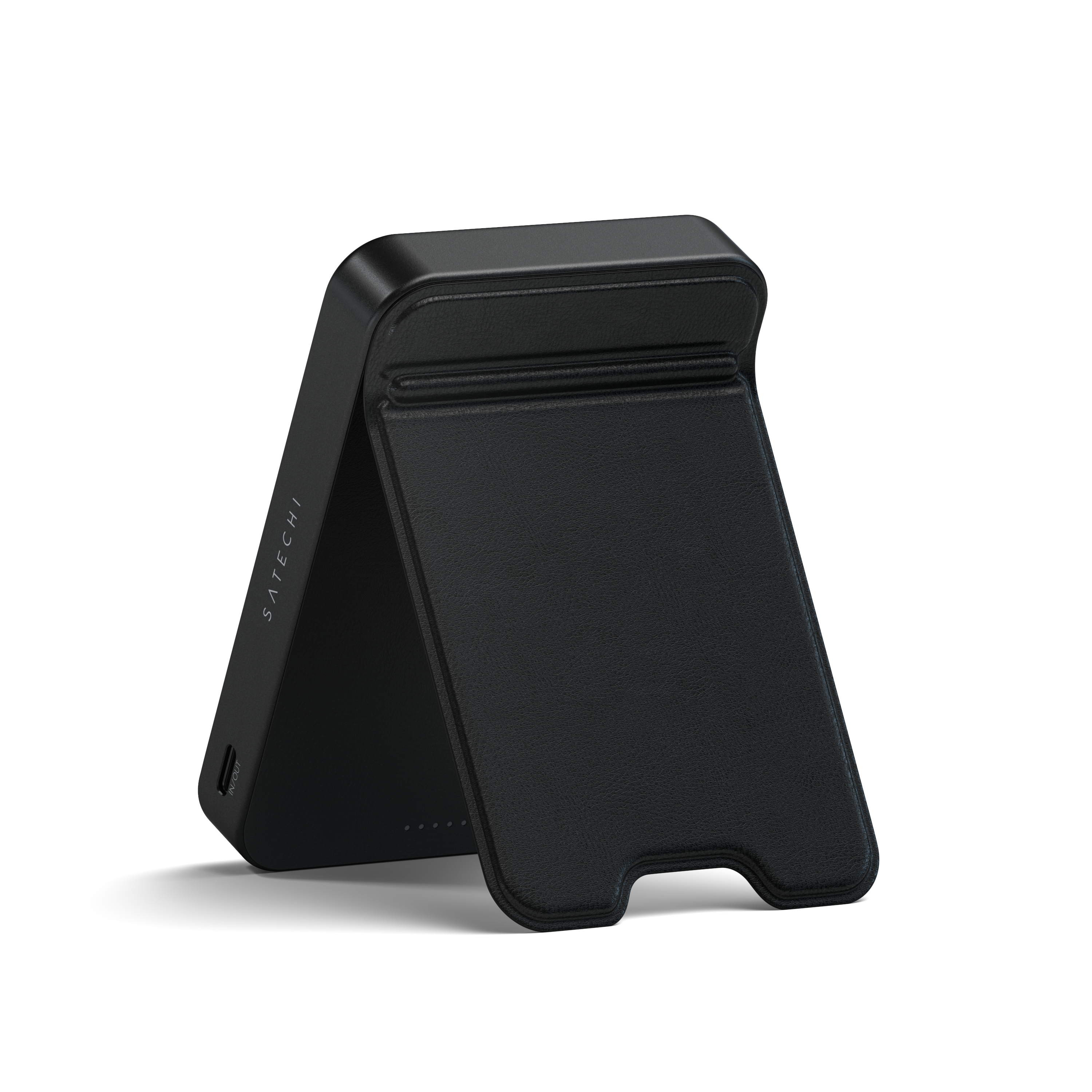 Satechi Qi2 10K Magnetic Power Bank with Stand - Black