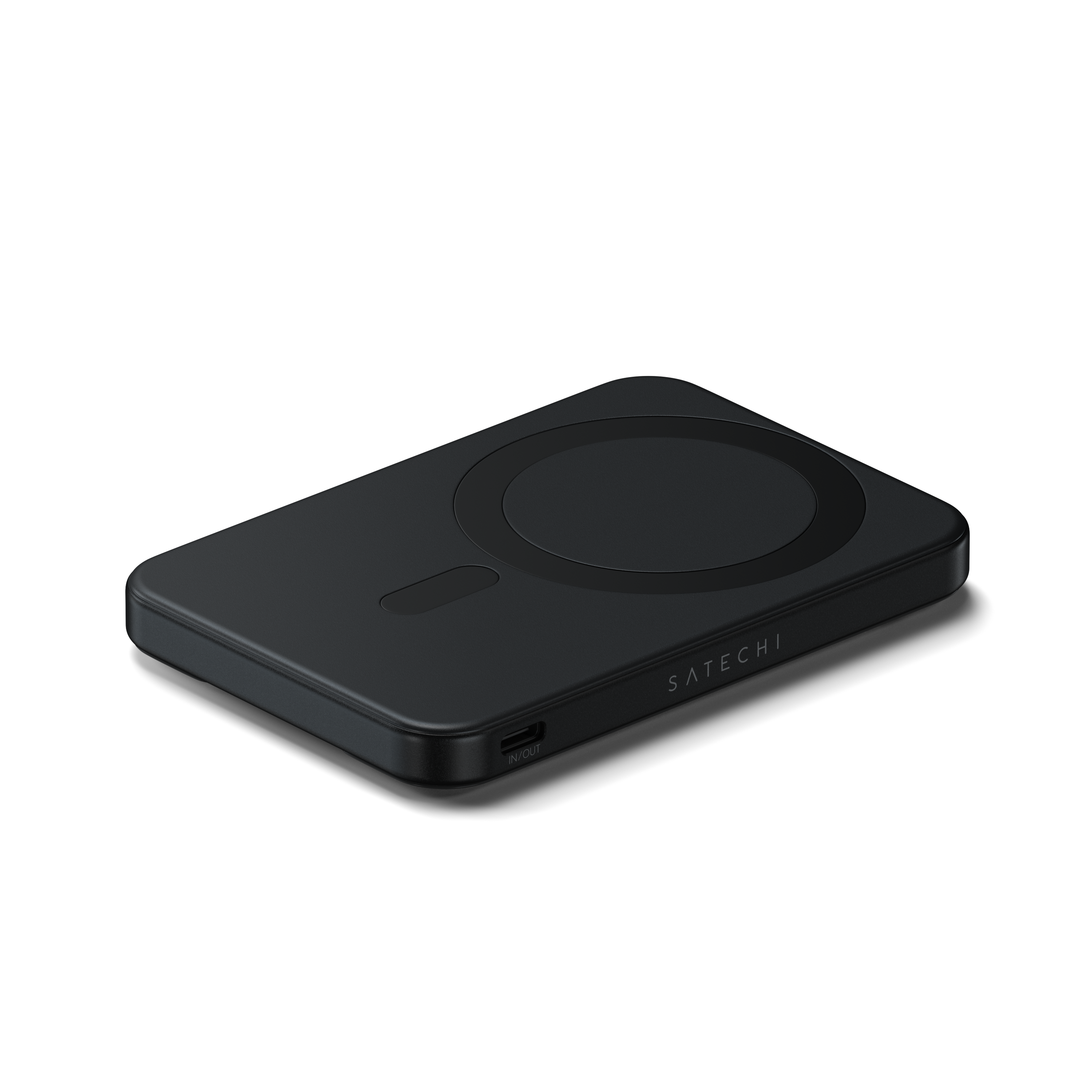 Satechi Qi2 5K Magnetic Power Bank with Stand - Black