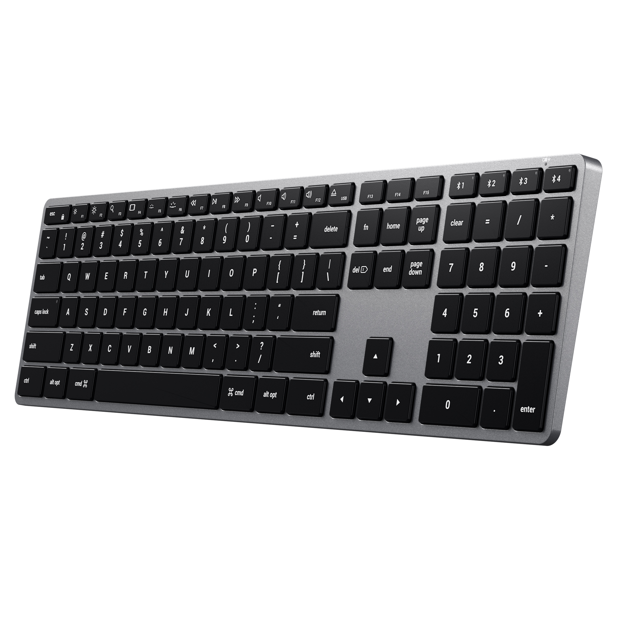 Satechi Slim X3 Bluetooth BACKLIT Wireless Keyboard - CZ - Space Grey