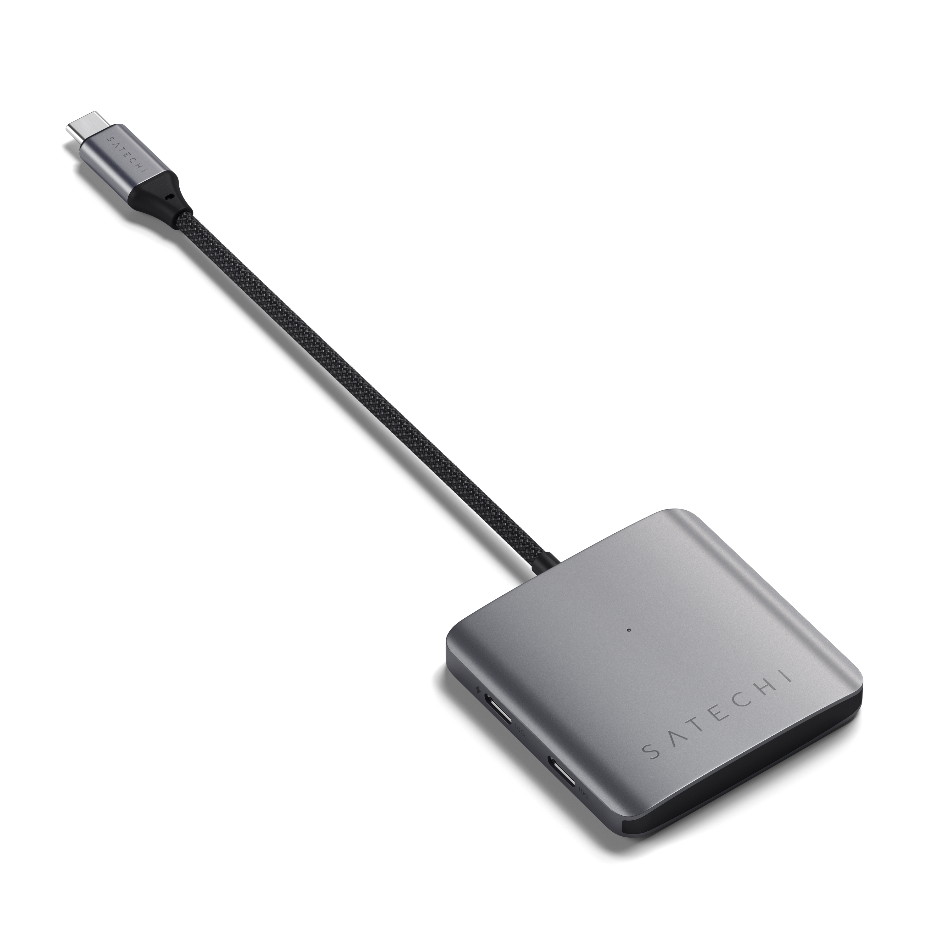 Satechi 4-Port USB-C Hub with PD - Space Gray