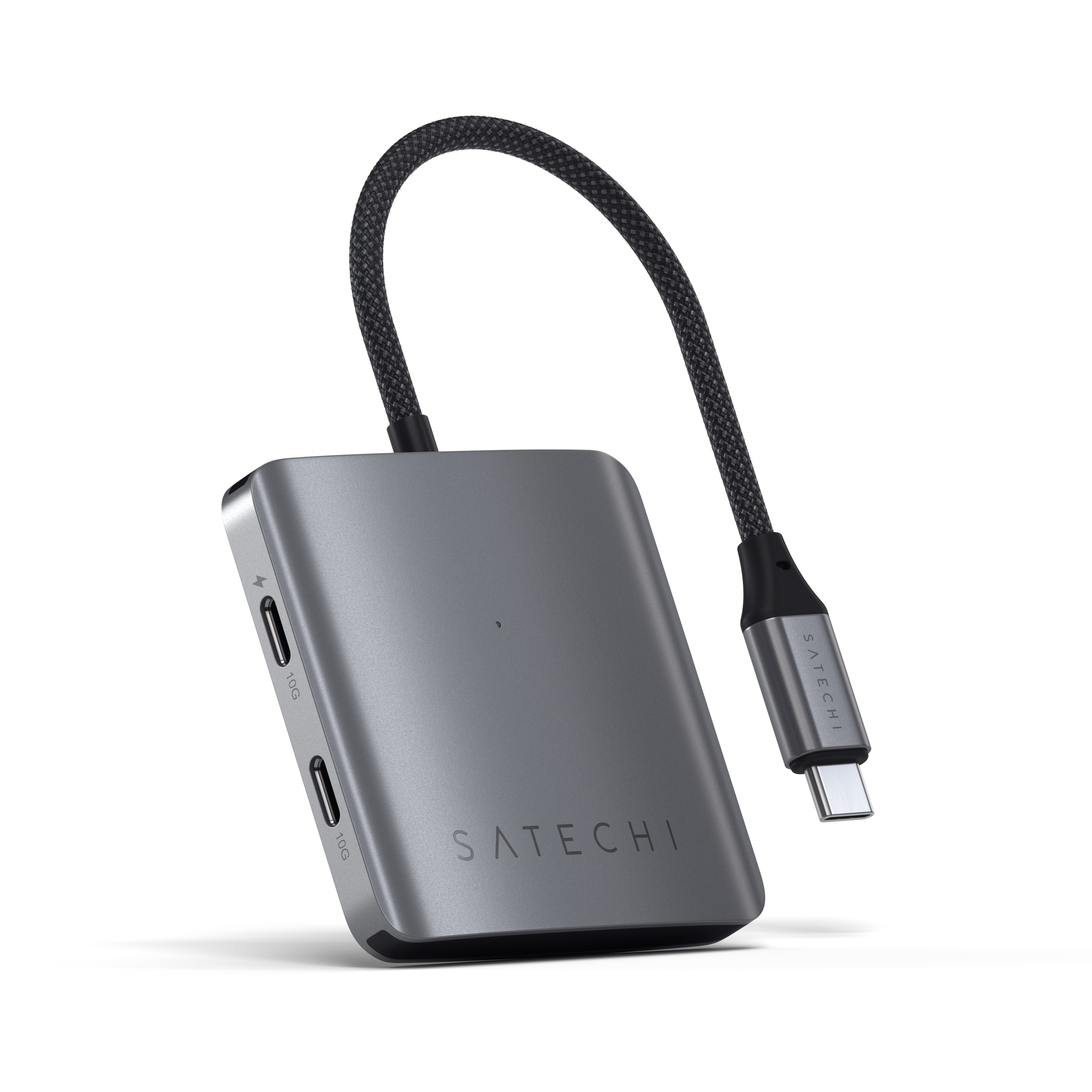Satechi 4-Port USB-C Hub with PD - Space Gray