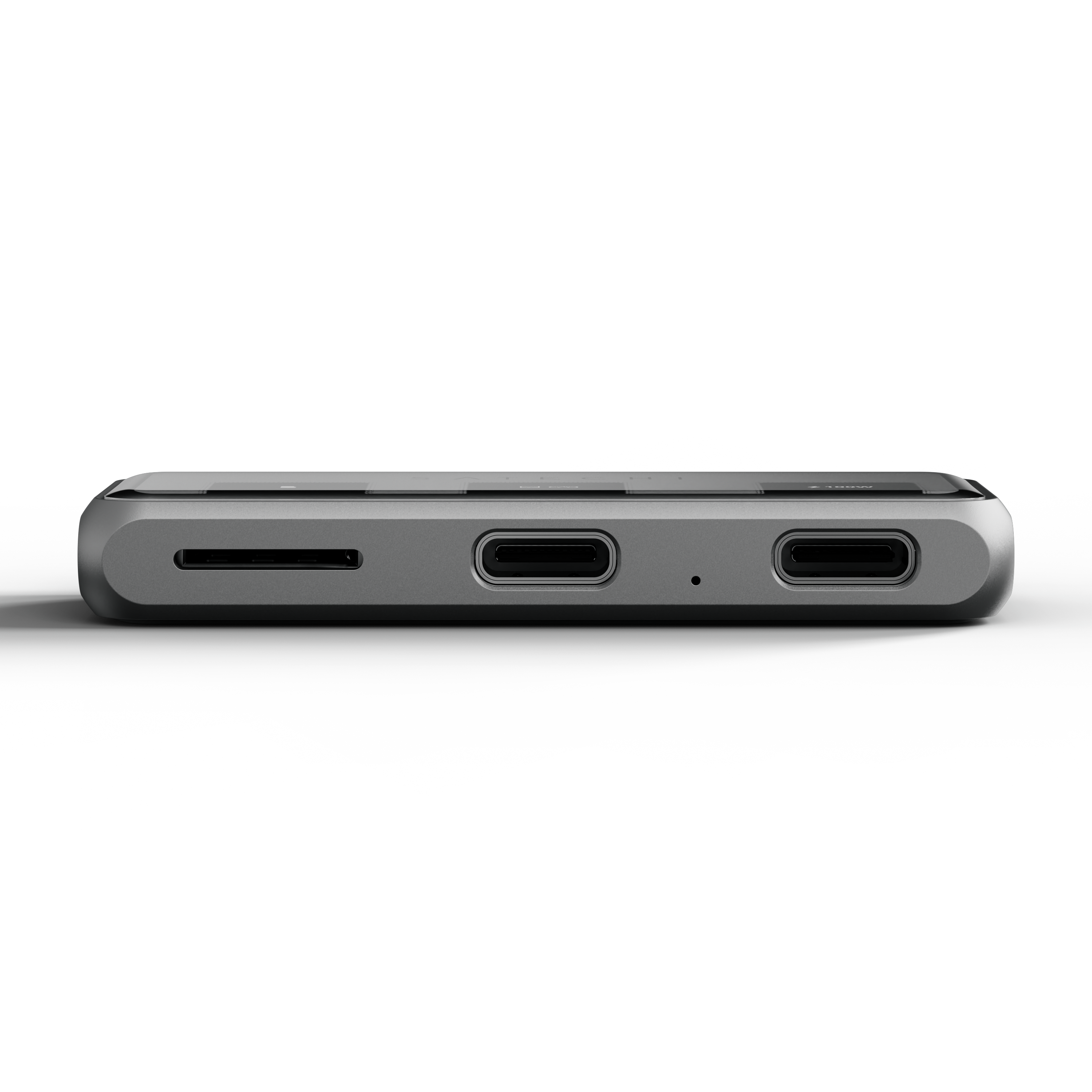Satechi Mobile XR Hub with  dual USB-C and microSD - Space Gray