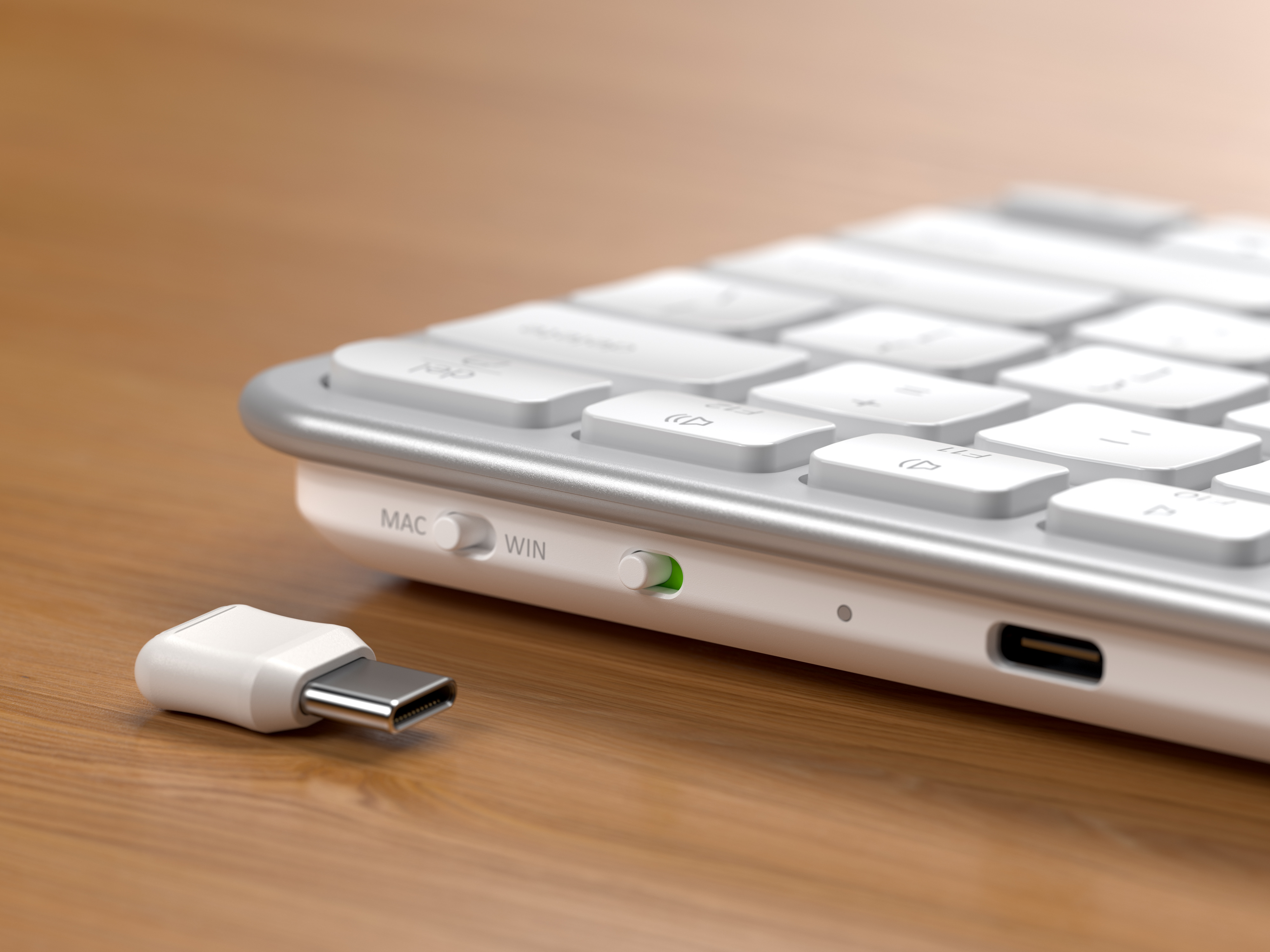 Satechi Slim EX1 Wireless Keyboard - US English - Silver
