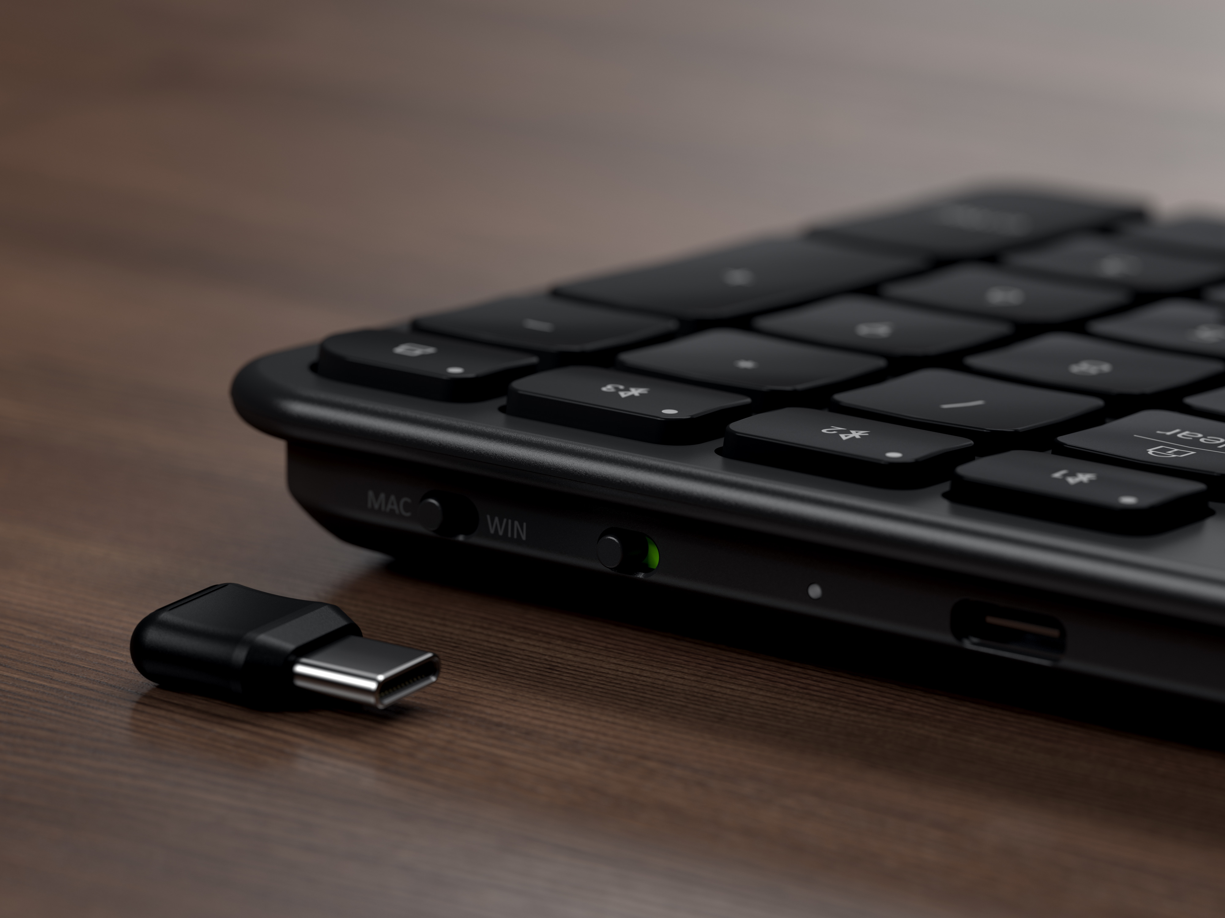 Satechi Slim EX3 Wireless Keyboard - US English - Space Black [3]