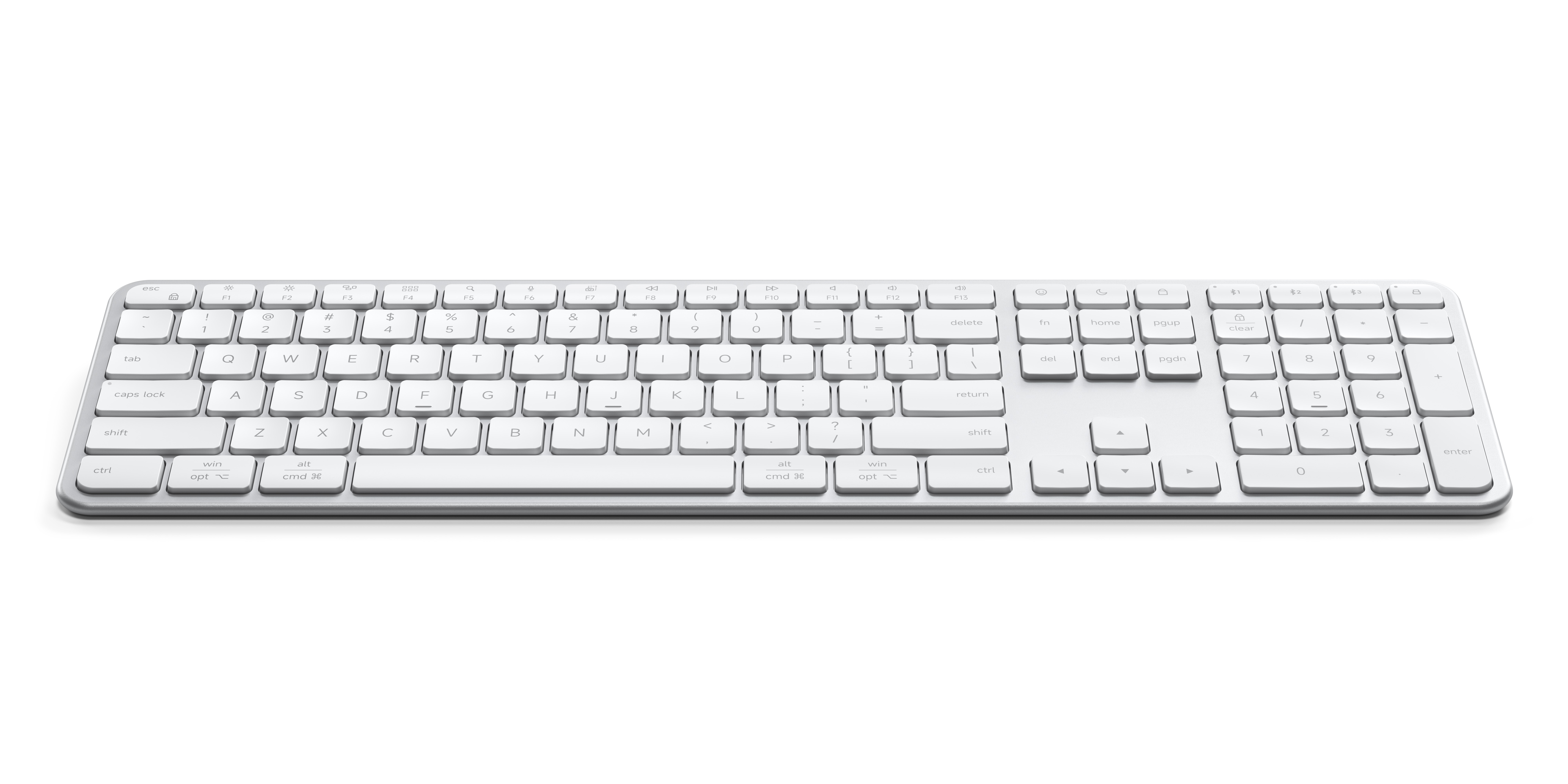 Satechi Slim EX3 Wireless Keyboard - US English - Silver [5]