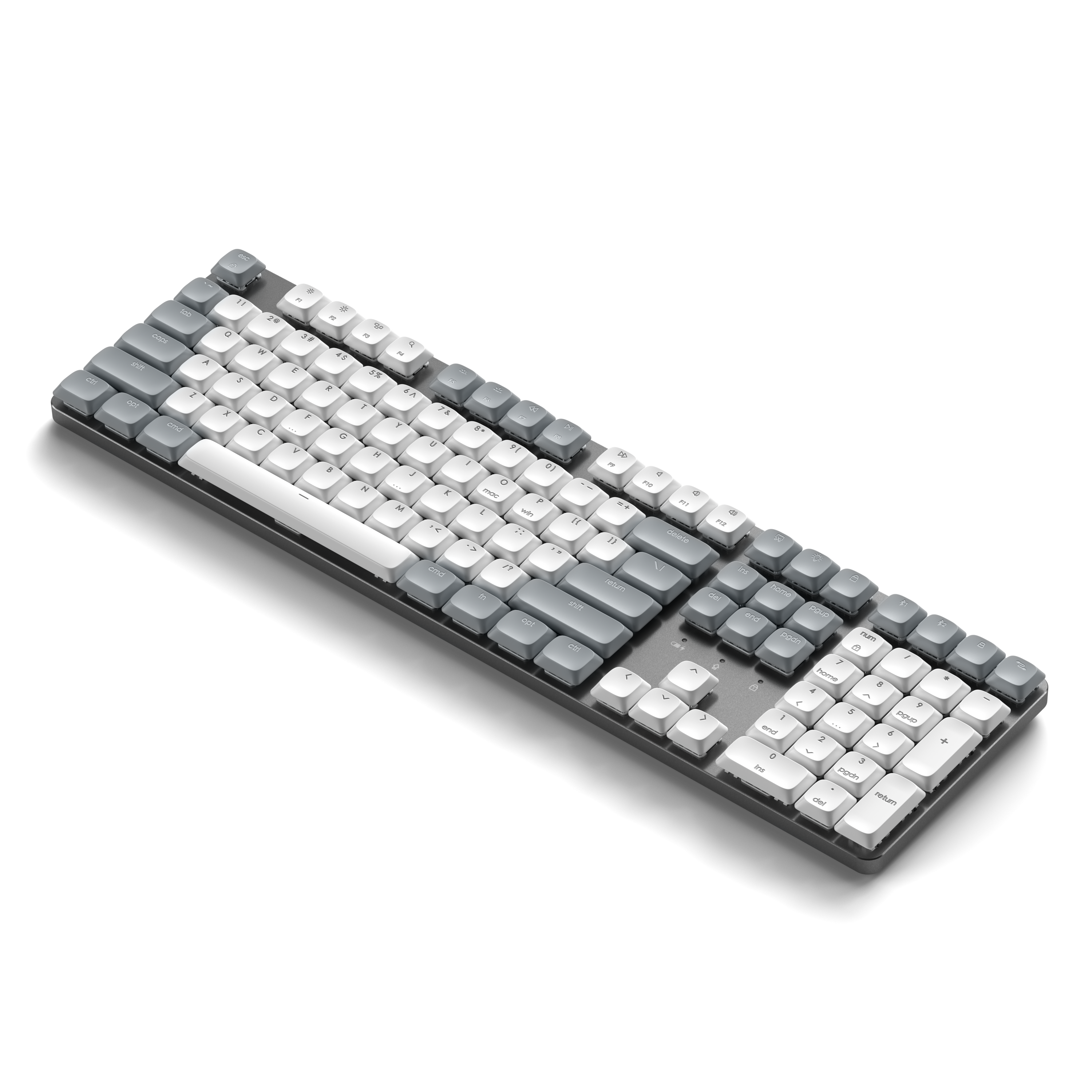 Satechi SM3 Slim Mechanical Backlit Bluetooth Keyboard (Light) - US - Light