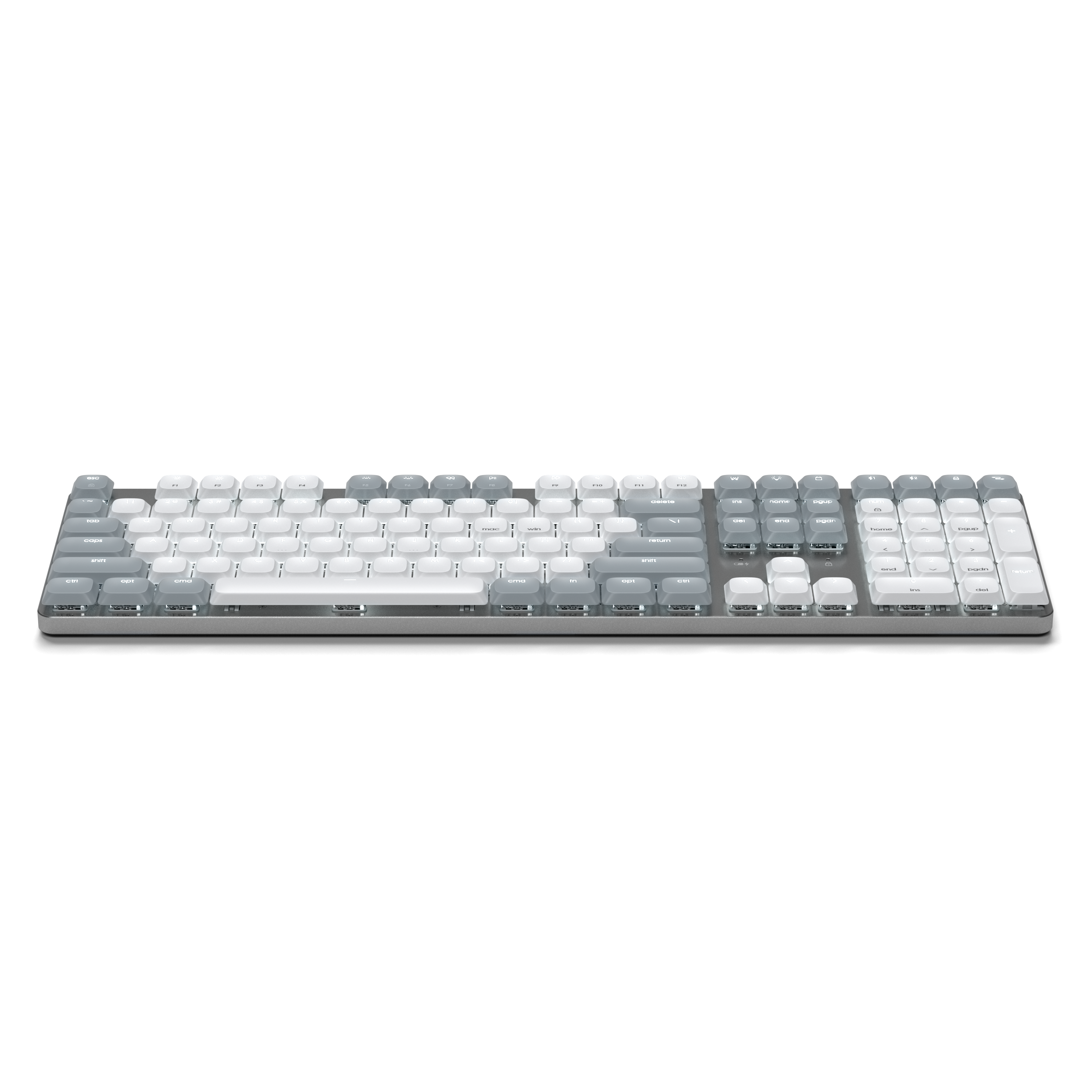 Satechi SM3 Slim Mechanical Backlit Bluetooth Keyboard (Light) - US - Light
