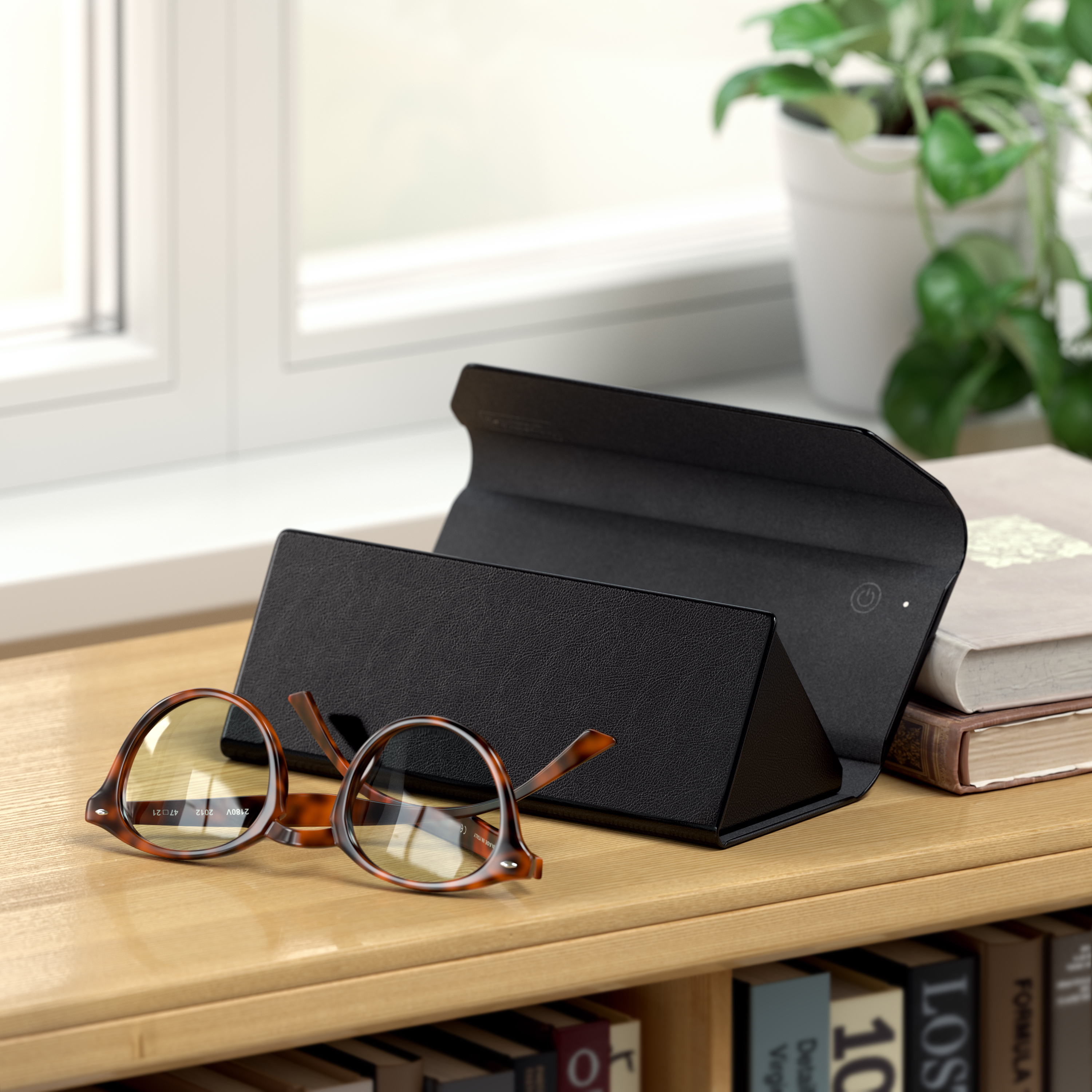 Satechi Vegan-Leather FindAll Glasses Case - Black