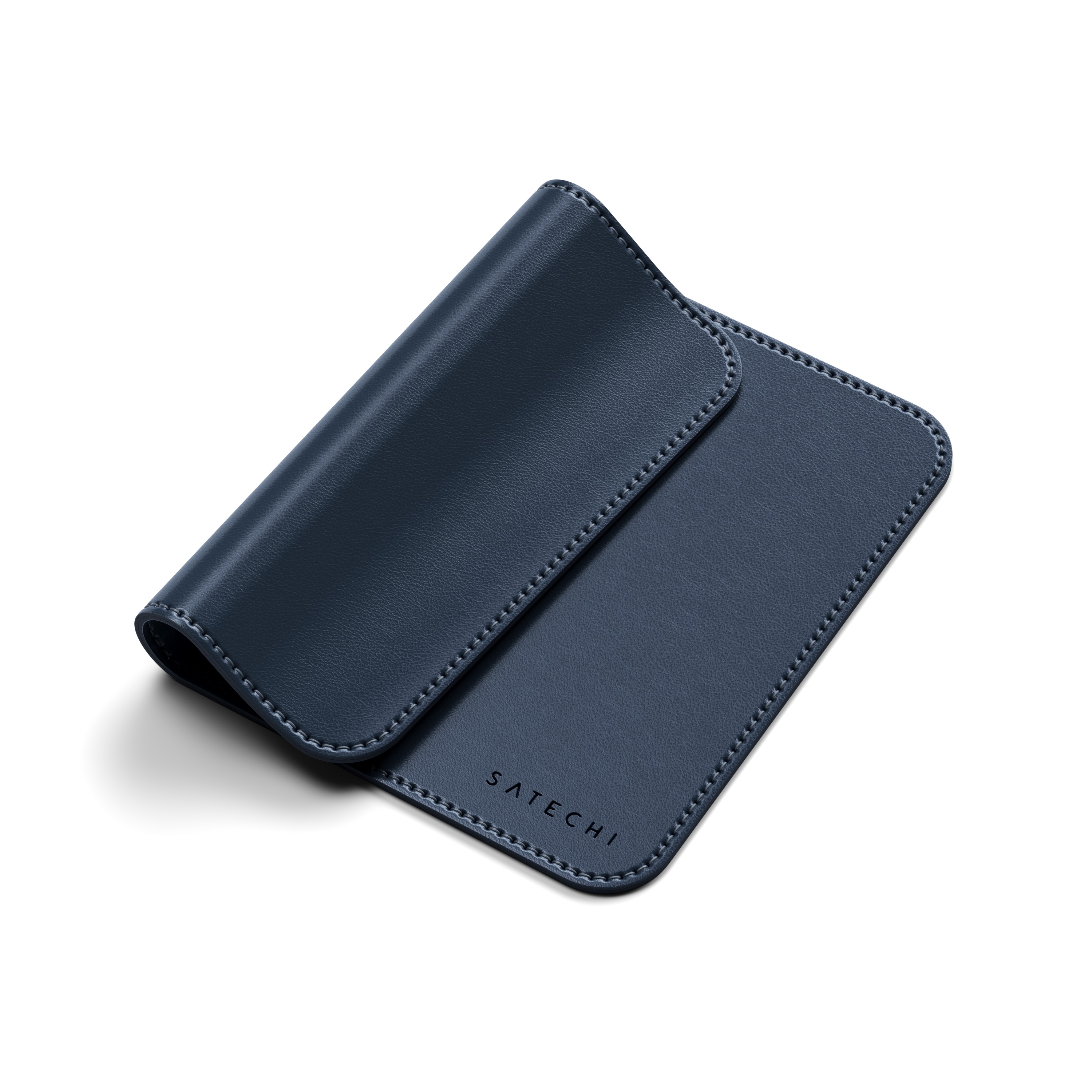 Satechi Vegan-Leather Premium Mouse Pad - Blue