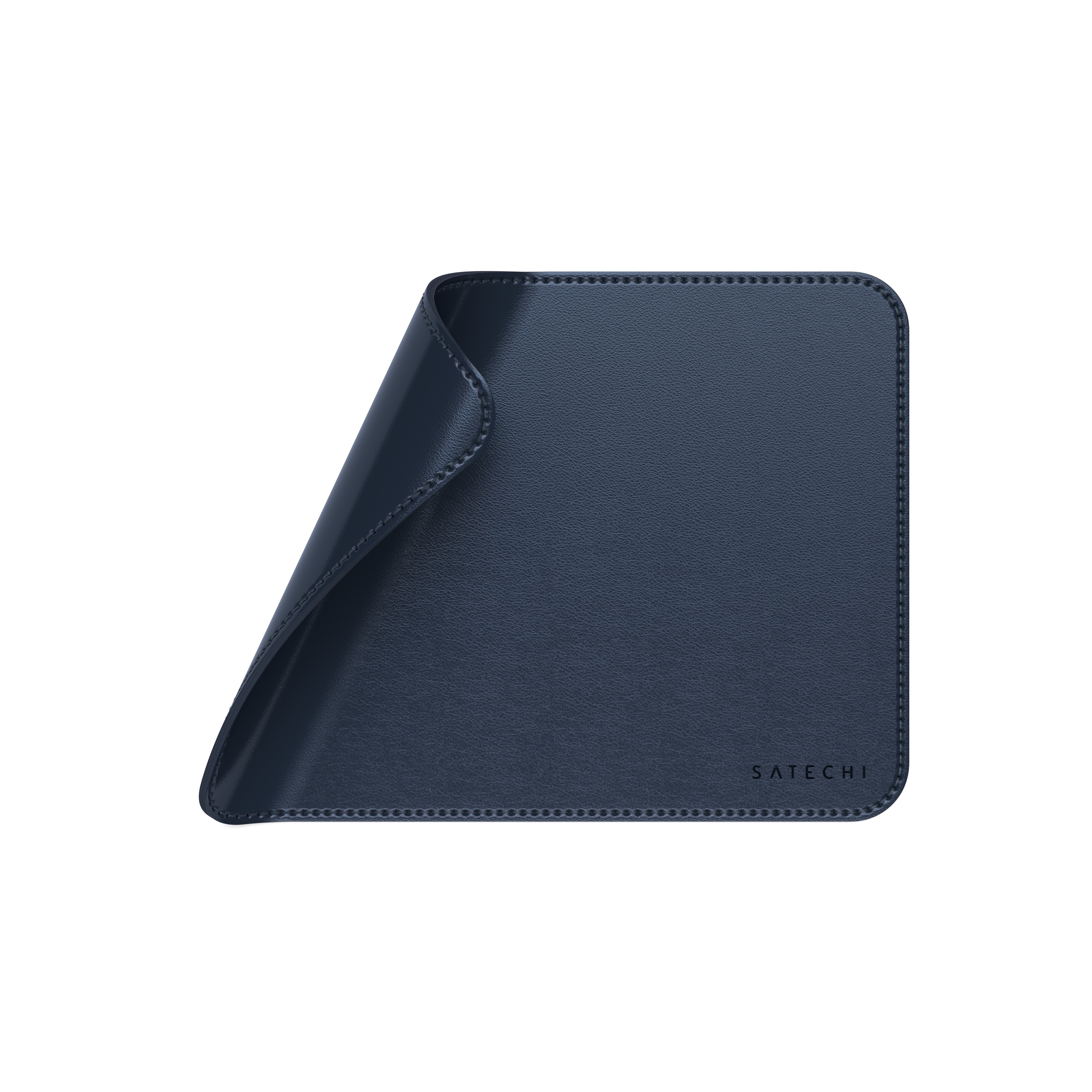 Satechi Vegan-Leather Premium Mouse Pad - Blue