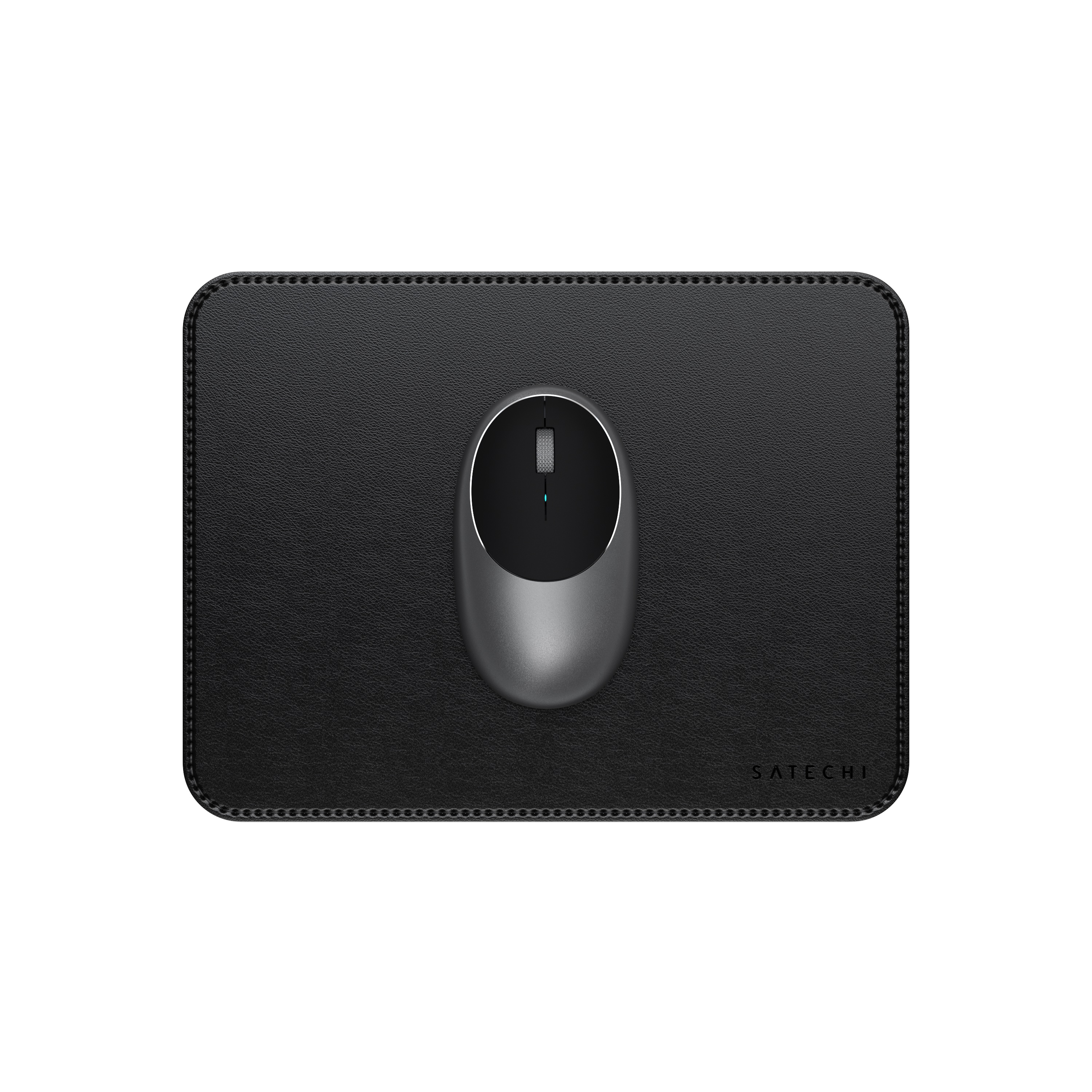 Satechi Vegan-Leather Premium Mouse Pad - Black