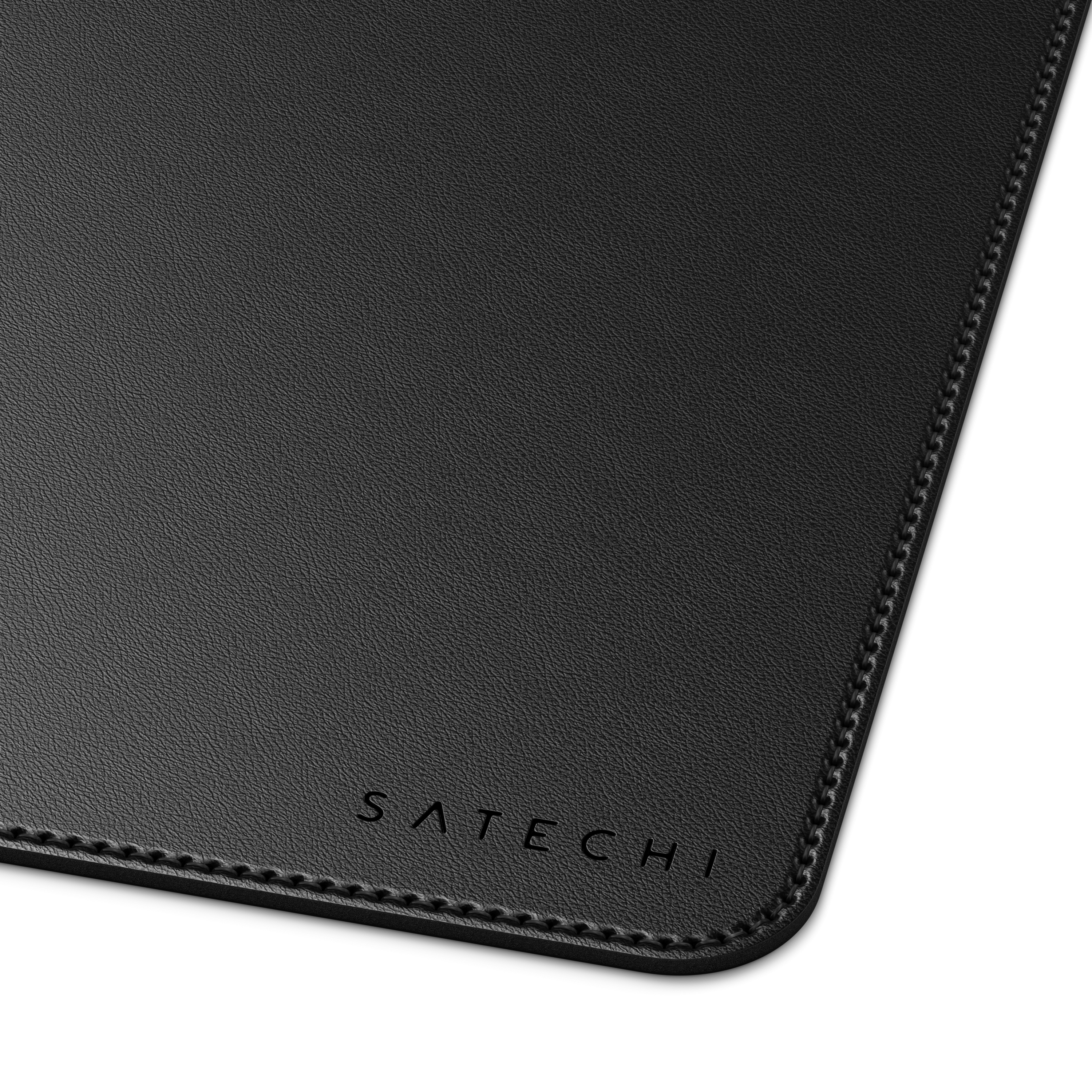 Satechi Vegan-Leather Premium Desk Mat - Black